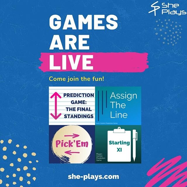 Want to get more involved with the @NWSL Challenge Cup?⁠
⁠
She Plays is offering five different fantasy games so you can play along with the tournament from the comfort of your own quarantine!⁠ 👍⁠
⁠
Don't miss out on all of the fun! 👉 Both free and