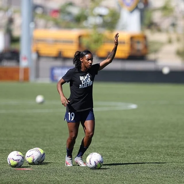 If you aren&rsquo;t watching the @nwsl #ChallengeCup right now, get your life together and turn it on!! 👏 @thenccourage @thornsfc #womenworthwatching #blacklivesmatter #soccer #nwslchallengecup