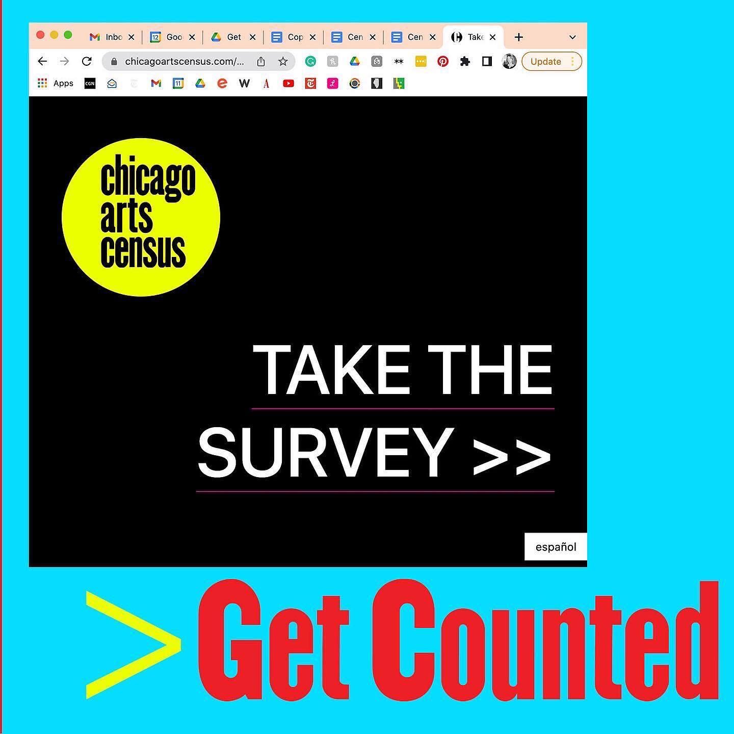 🚨Today is the last day to add your voices to the first data report on the lives and livelihoods of Chicago arts workers! 🚨

Follow the link in our bio to take the survey! Even a half completed survey is important to this work. So, fill out a little