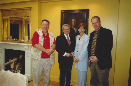 Ambassador Phil Lader and Tom Colones, London, England