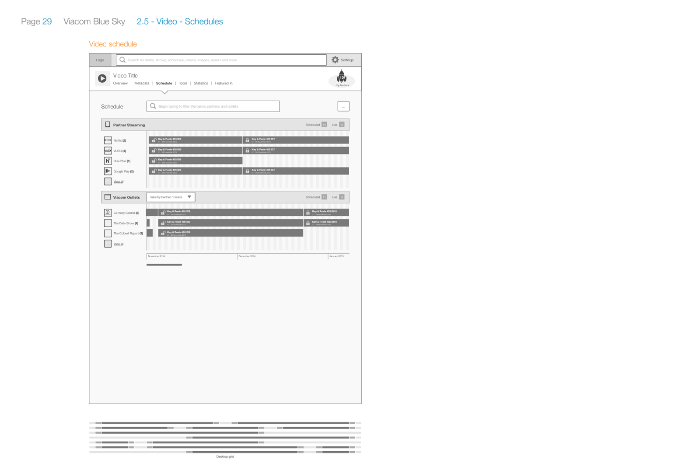 Video clip scheduling