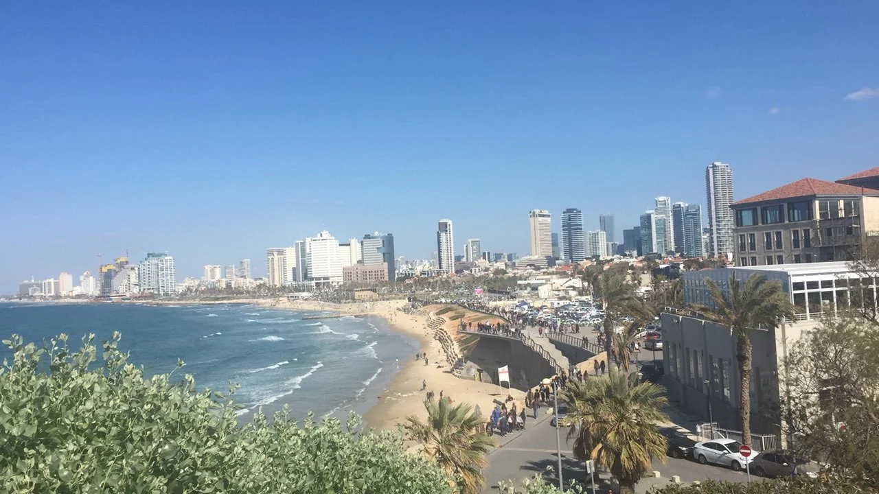 This photo was taken during my month-long stay in Tel Aviv in February 2017