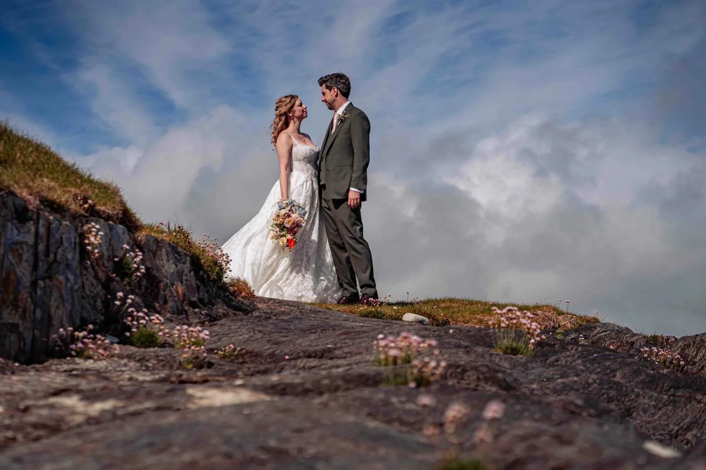 Alice-May &amp; Rory 💍✨
Sunshine, love, and a day that felt like it was made just for them. Married at the beautiful Dunmore House Hotel on a perfect sunny day every smile, every glance, every moment pure magic.
Wishing you a lifetime as bright as t