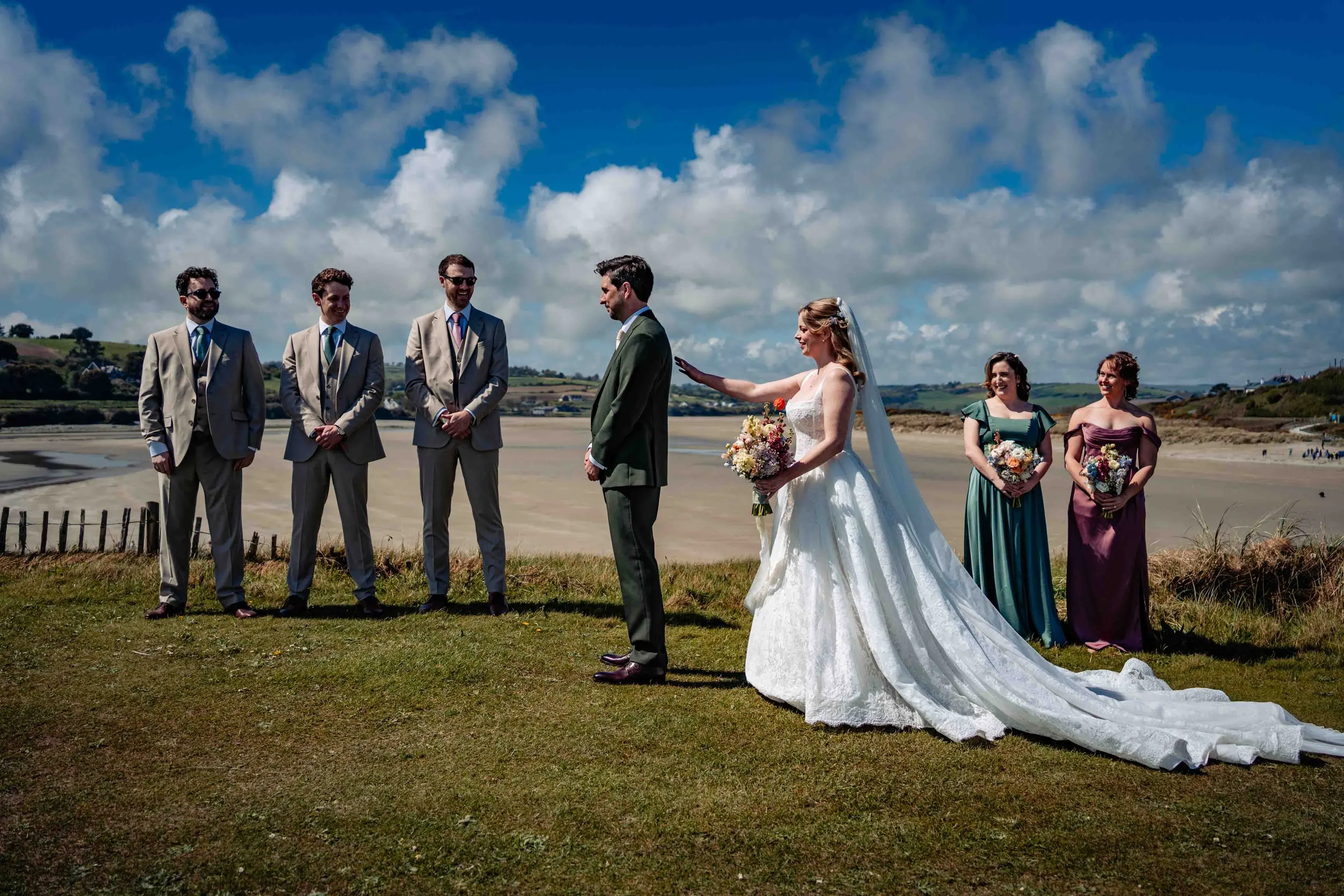 Alice-May and Rory - A Cliffside First Look at Dunmore House Hotel, West Cork