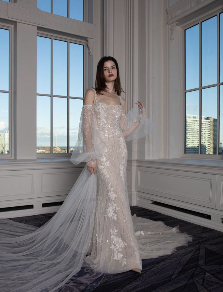 Zinnia - Ines Di Santo Bridal Gown, Size 10  Second City Bride
