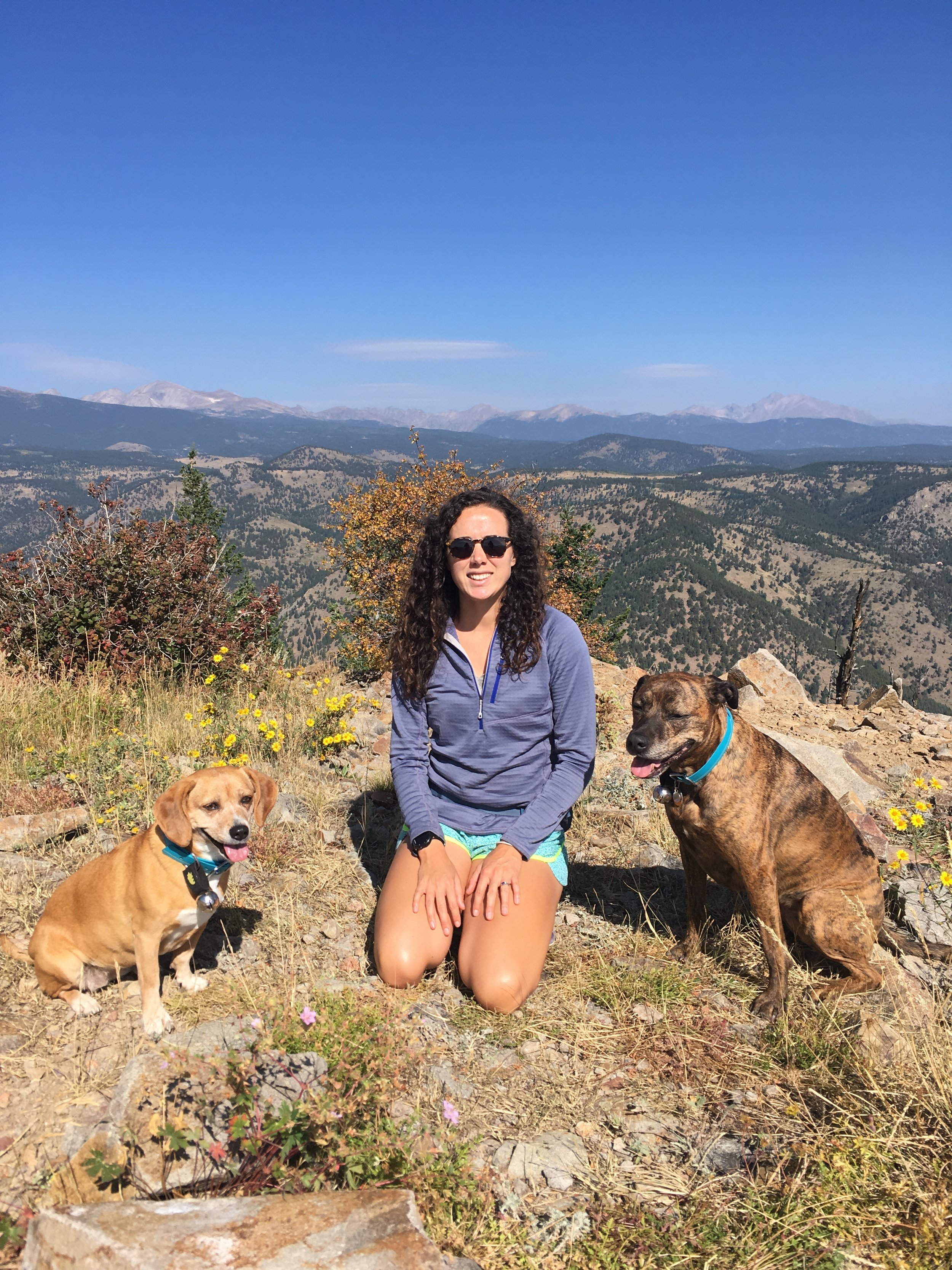 Lindsey, Gracie, and Kona - 2018