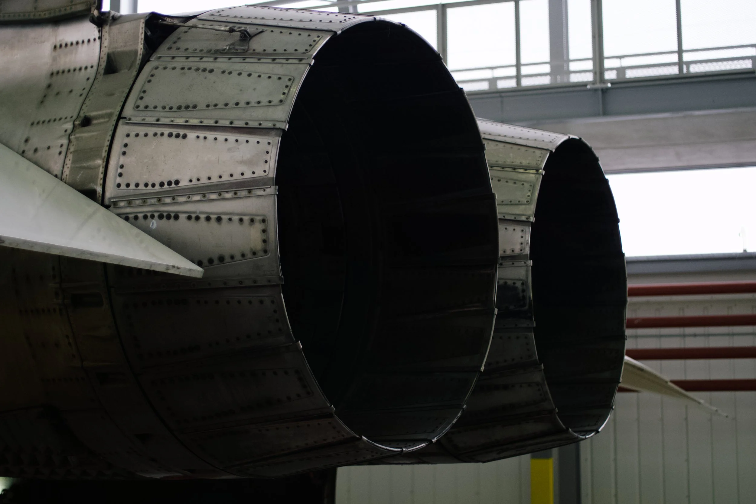 Concorde engines - Duxford Air Museum