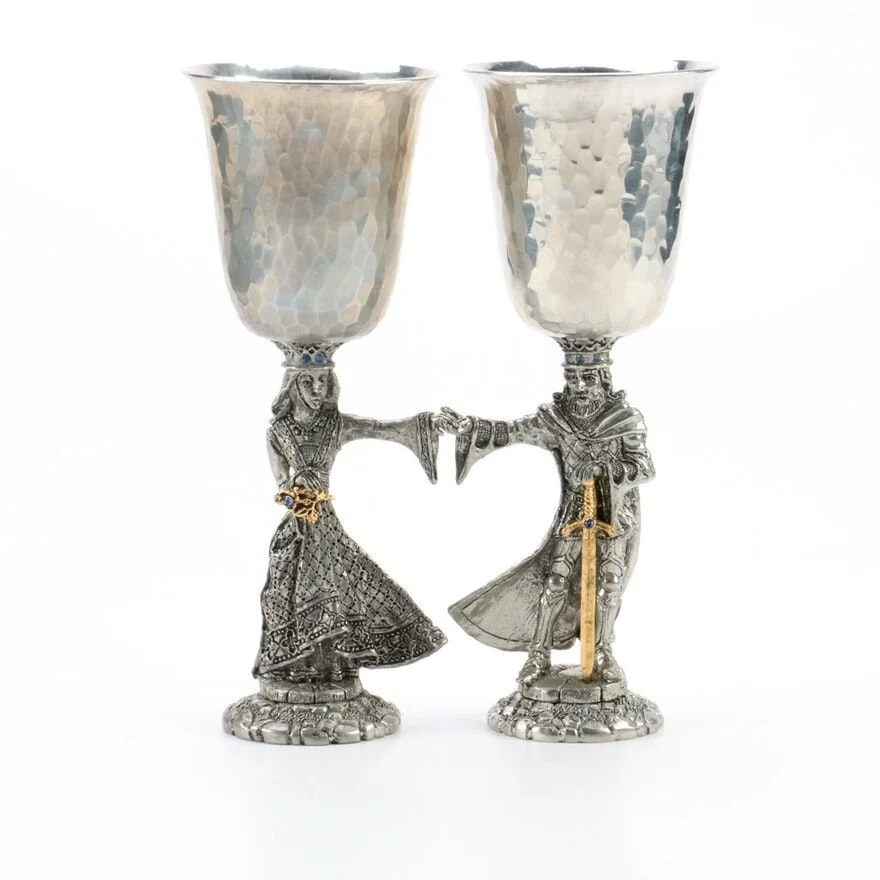 Arthur and Guinevere Goblets.jpeg