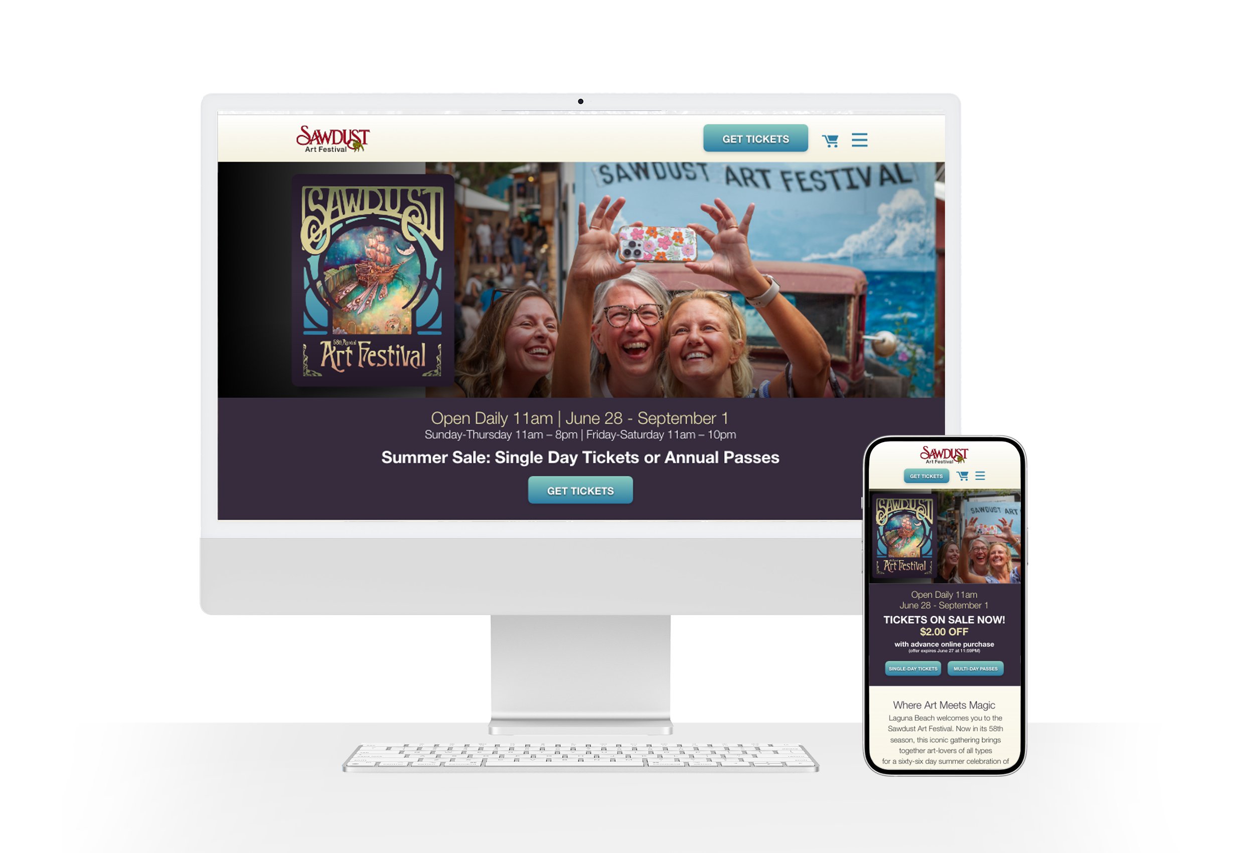 Festival Landing Page