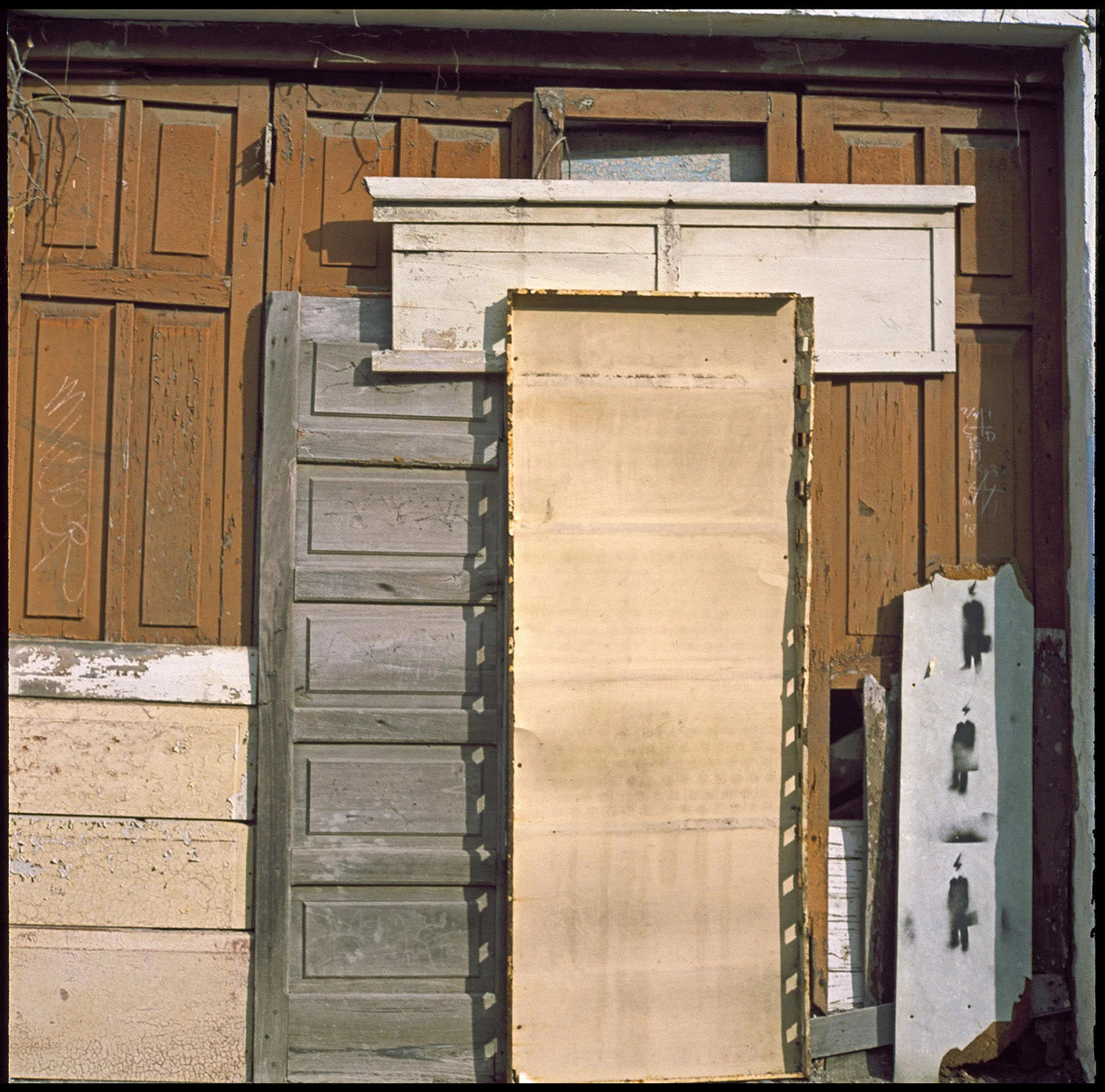 Layered Doors, Mazatlan 2019 by Keith B Fred