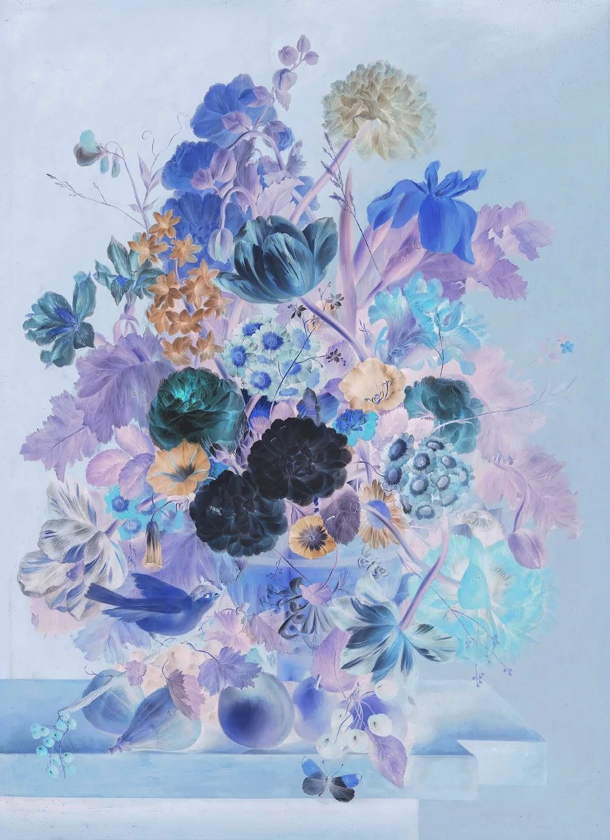 Mixed Flowers in a Copper Vase (Austrian, 18th-19th century), 2022 by Stephen Perloff