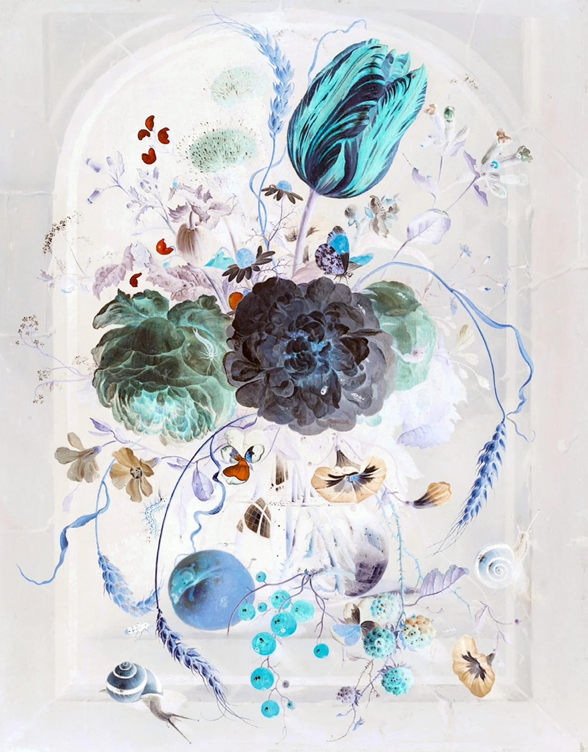 Perloff-Davidsz-Still life of flowers in a glass vase with insects and fruits-240414D.jpg