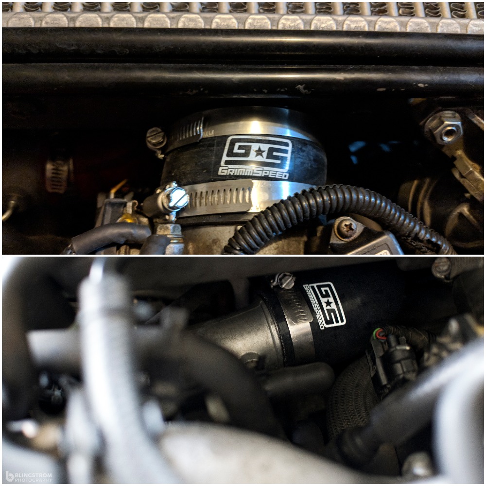 Grimmspeed intercooler silicone hose kit. Keeping your turbo and intercooler in touch without Facebook. 