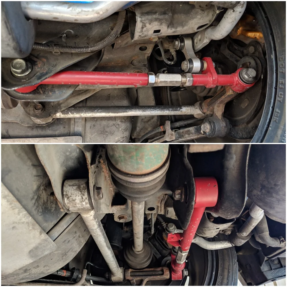 Truhart adjustable lateral links. Fills my hart with adjustability. 