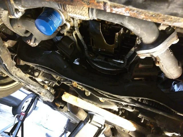 It’s not the most fun you can have but it can be done without removing the engine or subframe.