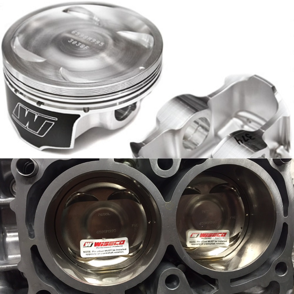 Wiseco forged pistons! #nomoreringlandfailures!