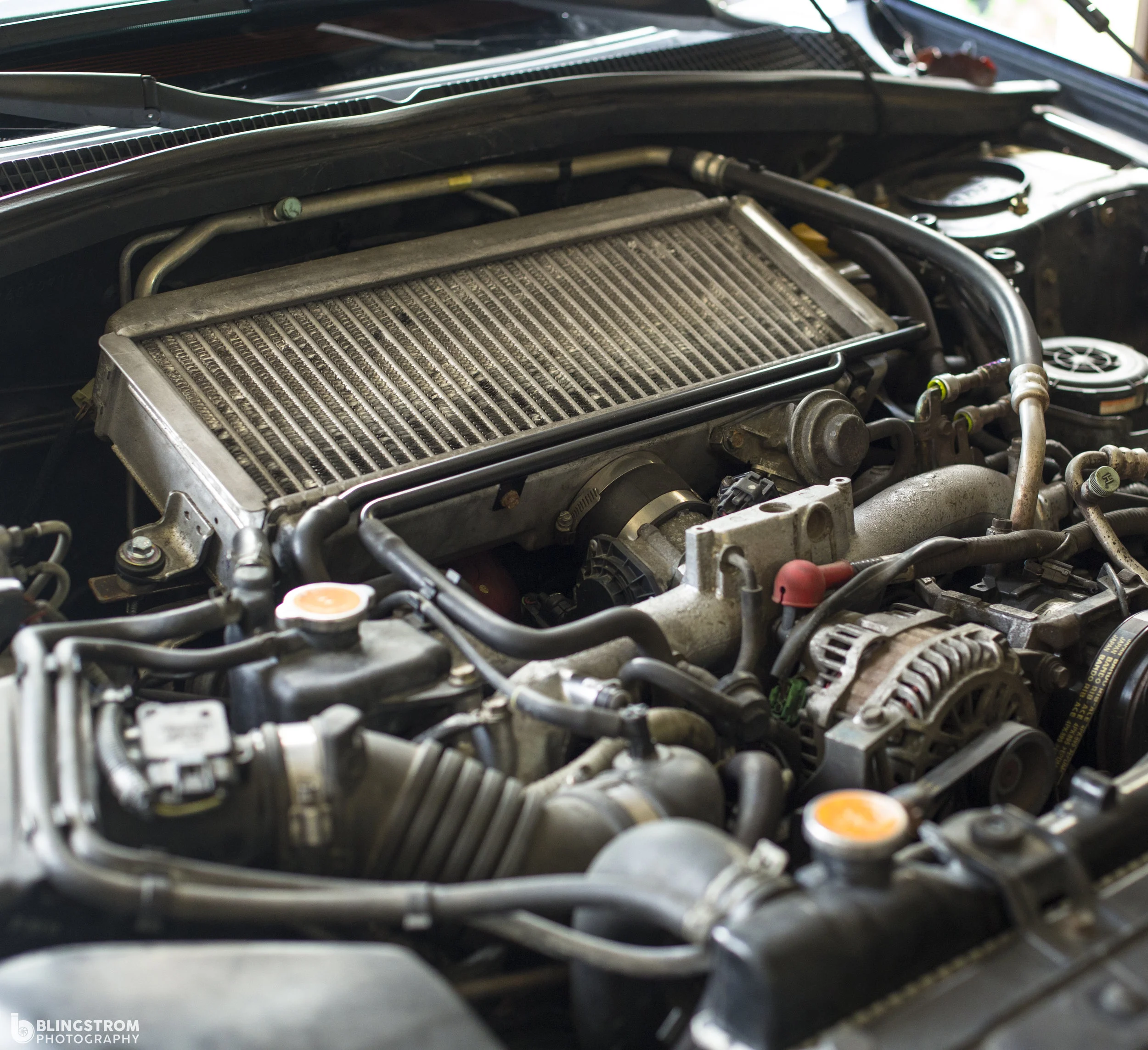 First couple of months with the new setup on the Forester Vf39, 08 STi intercooler and tune.