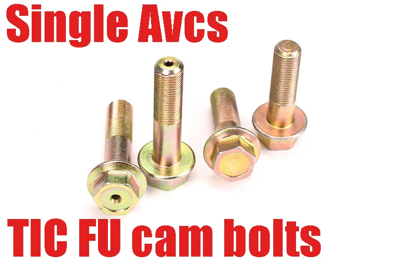 Single Avcs FU cam bolts by TIC. Find another part of you car to curse at! 