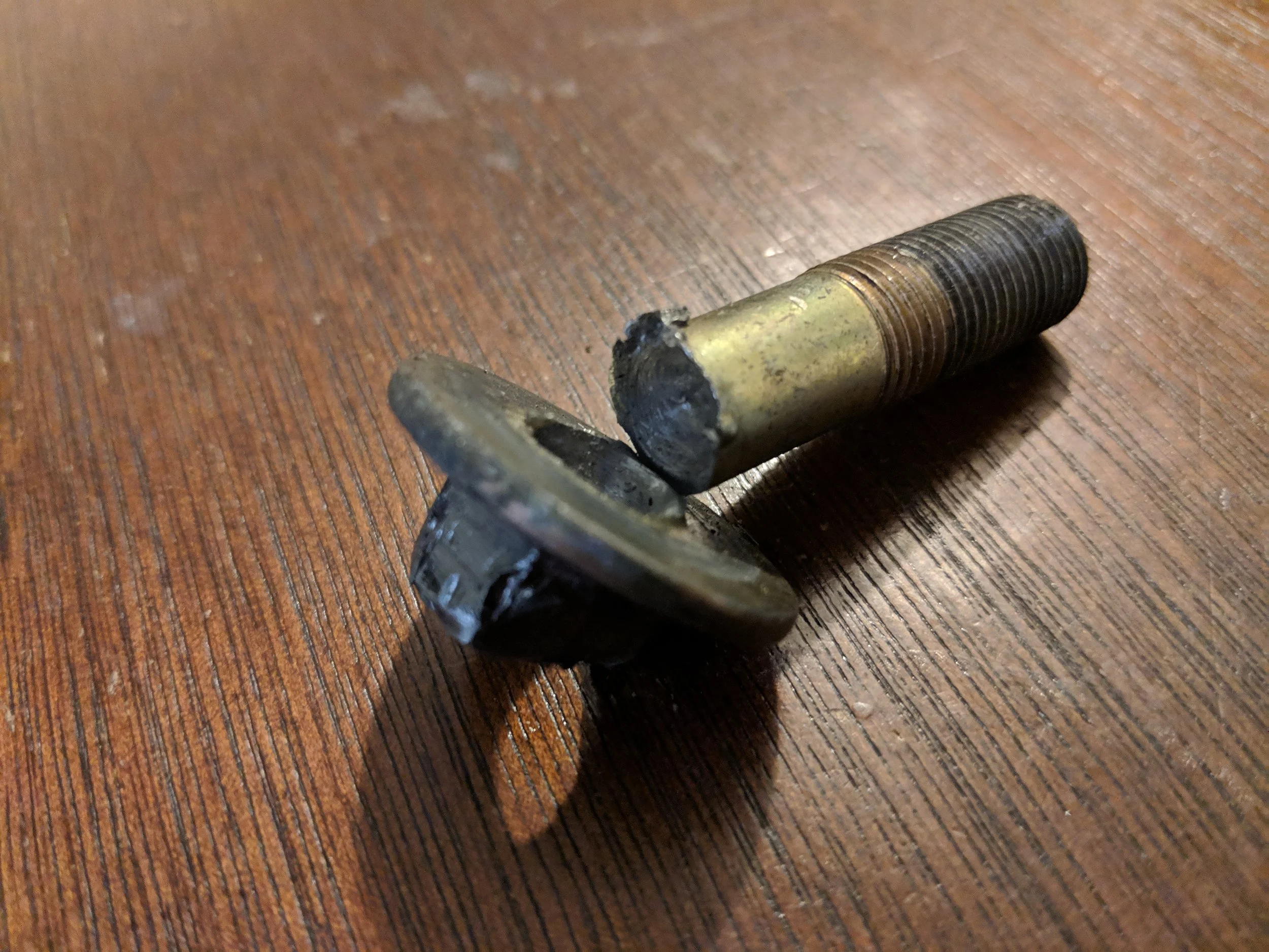 The real ended to these bolts is a drill bit. With the appropriate sized drill bit, 7/16th, the stronger the better. As these bolts can take some punishment, but once you make it through the head of the bolt it will pop off with just your hand.