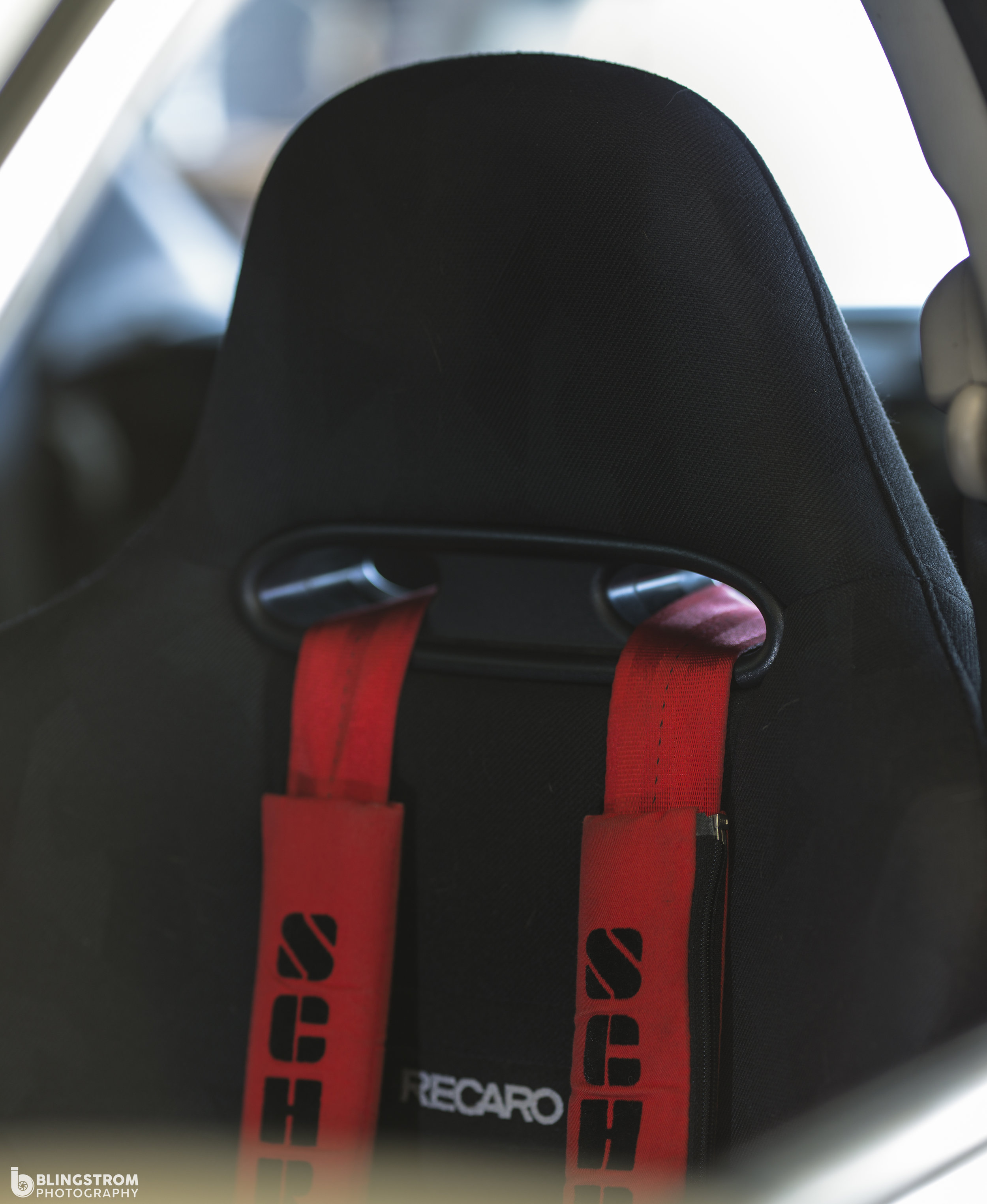 Recaro Sport seat. Another reason to never step out of your car. 