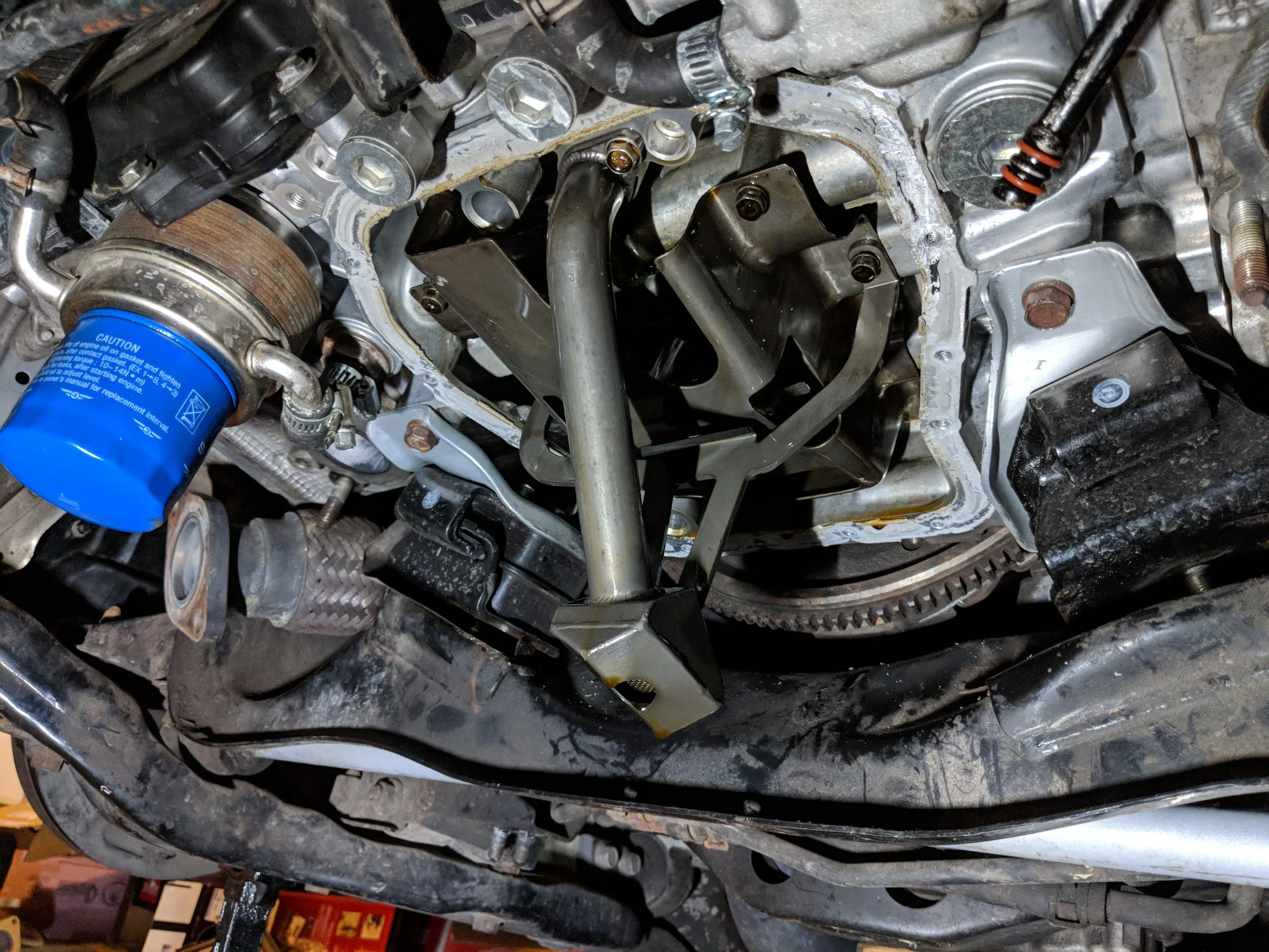 Headers off! Plenty of room too!