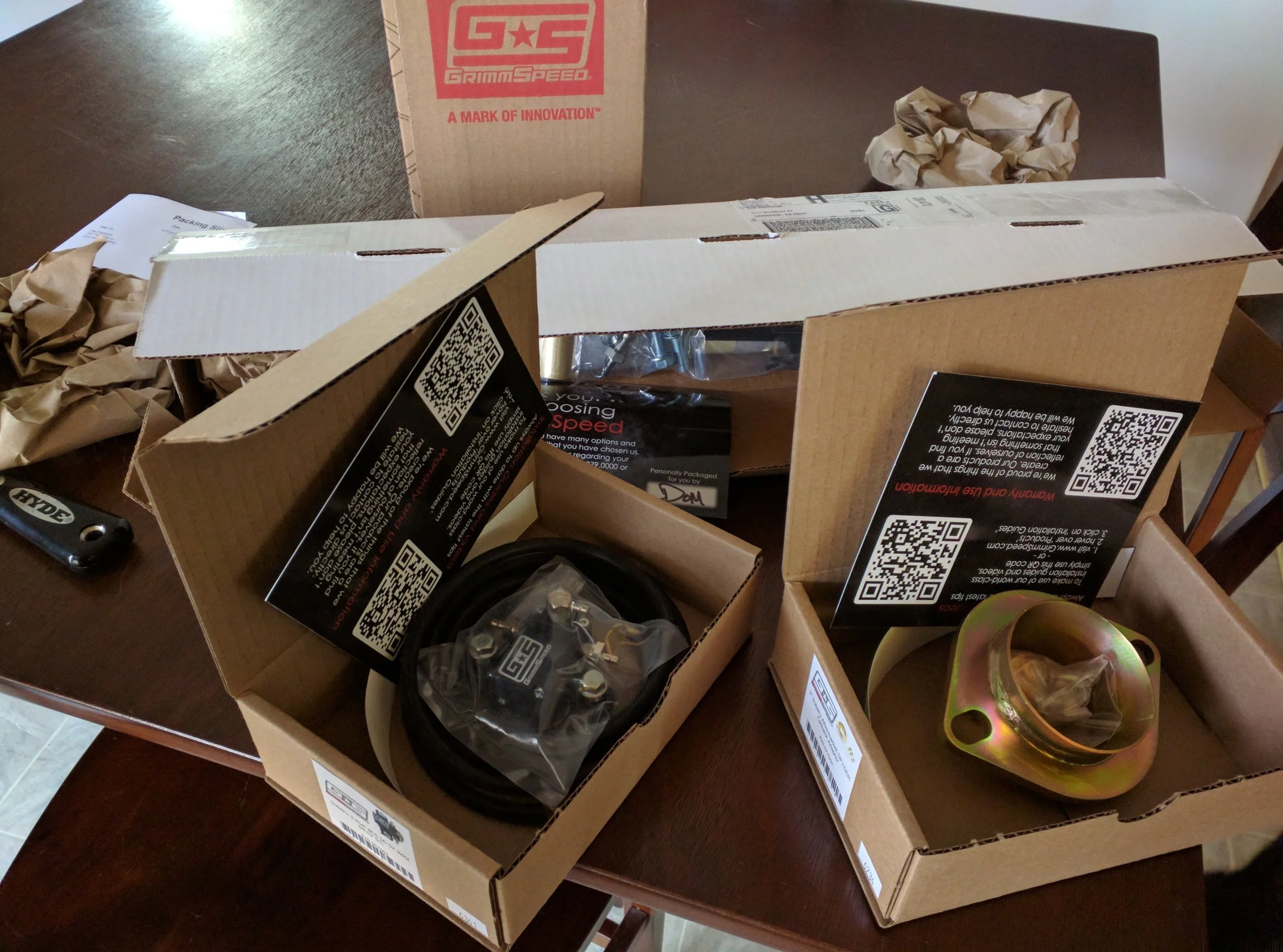 Always a good day when Grimmspeed goodies make it to your door!