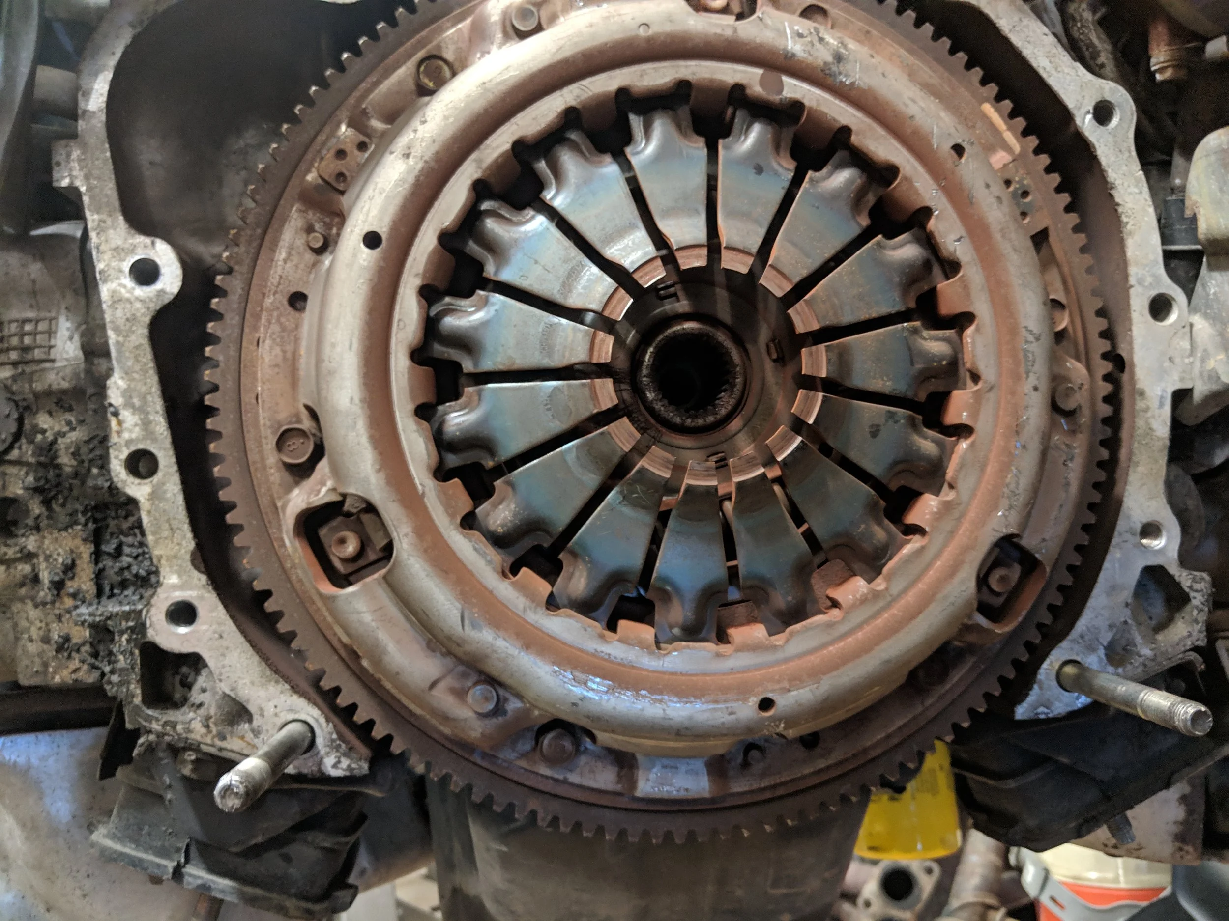 Rusty and old, lets replace it with something that can hang with the motor upgrades we have.