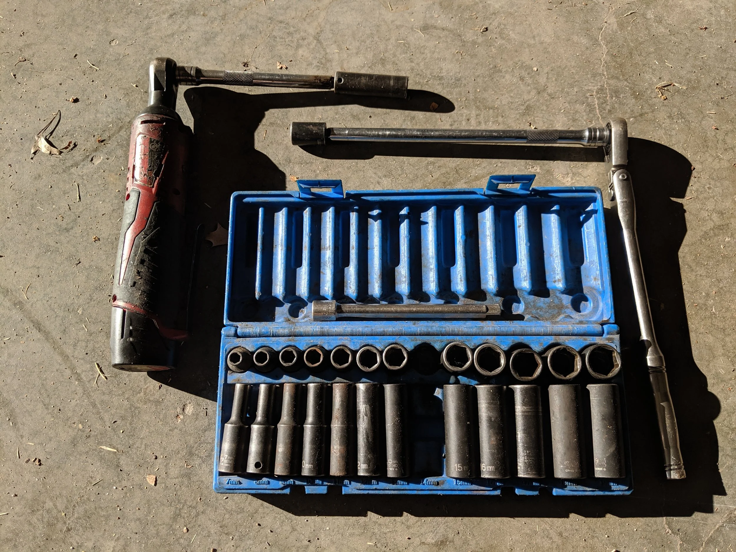 I have used these sockets for the last 5 years and have yet to break, chip or crack any of them. If you find a way to break one they are covered by a lifetime warranty. Grey pneumatic 3/8” 26 piece set