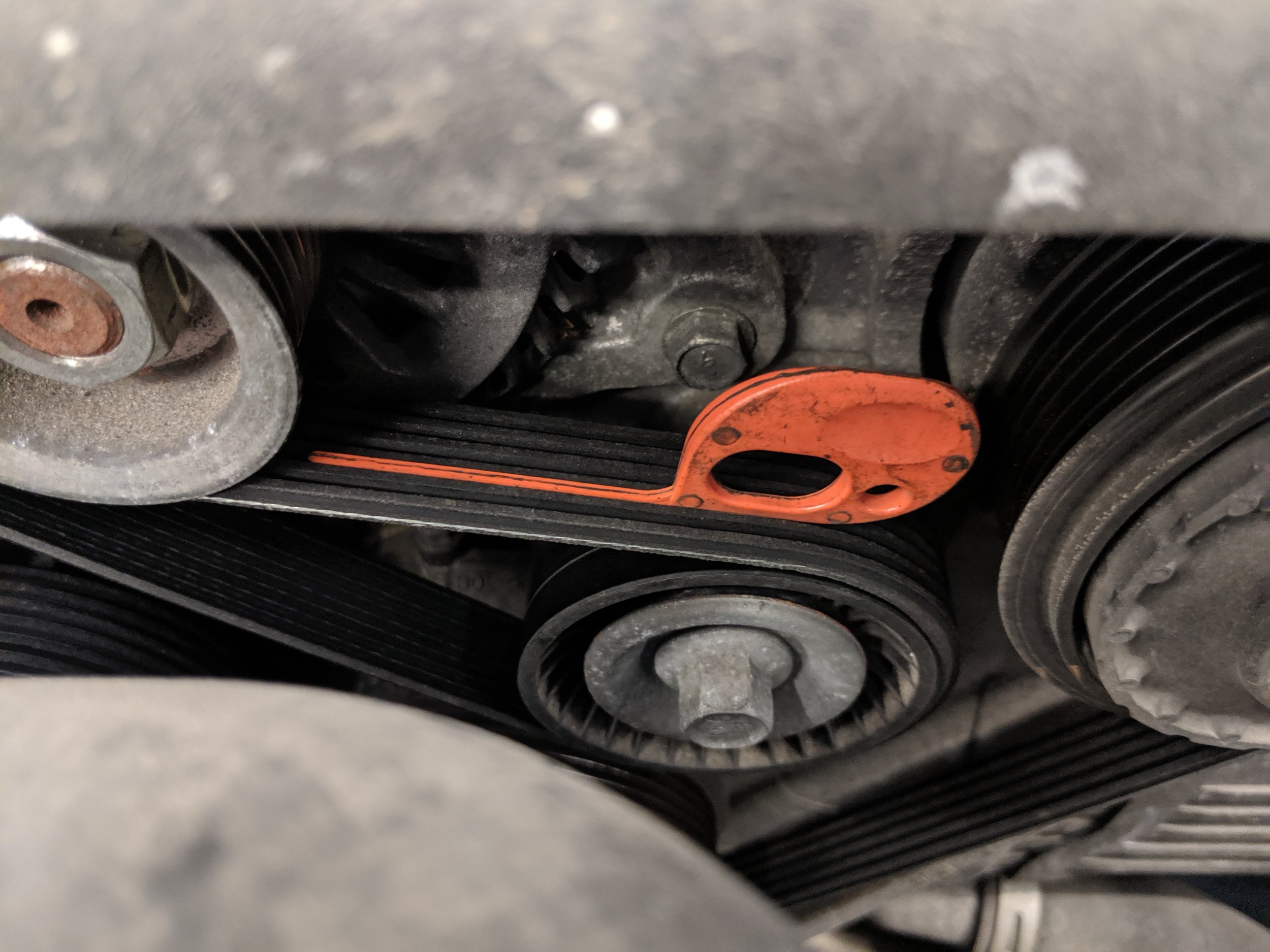 DIY: Power steering/Alternator belt replacement. EJ25. Say no to