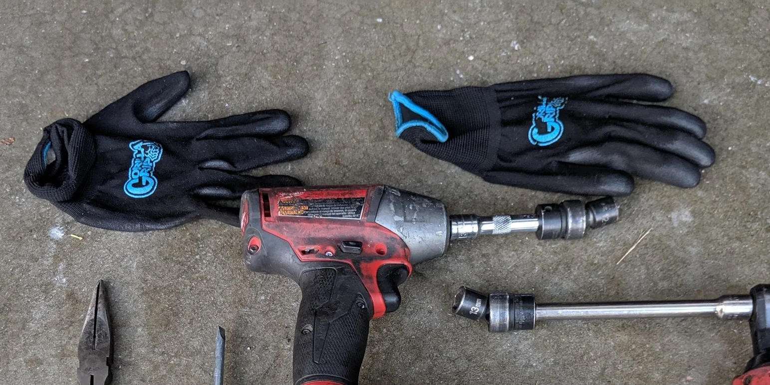 Newcomers to my tool kit but these things are great. They allow your skin to breath a bit but help keep your hands clean and slightly protected.