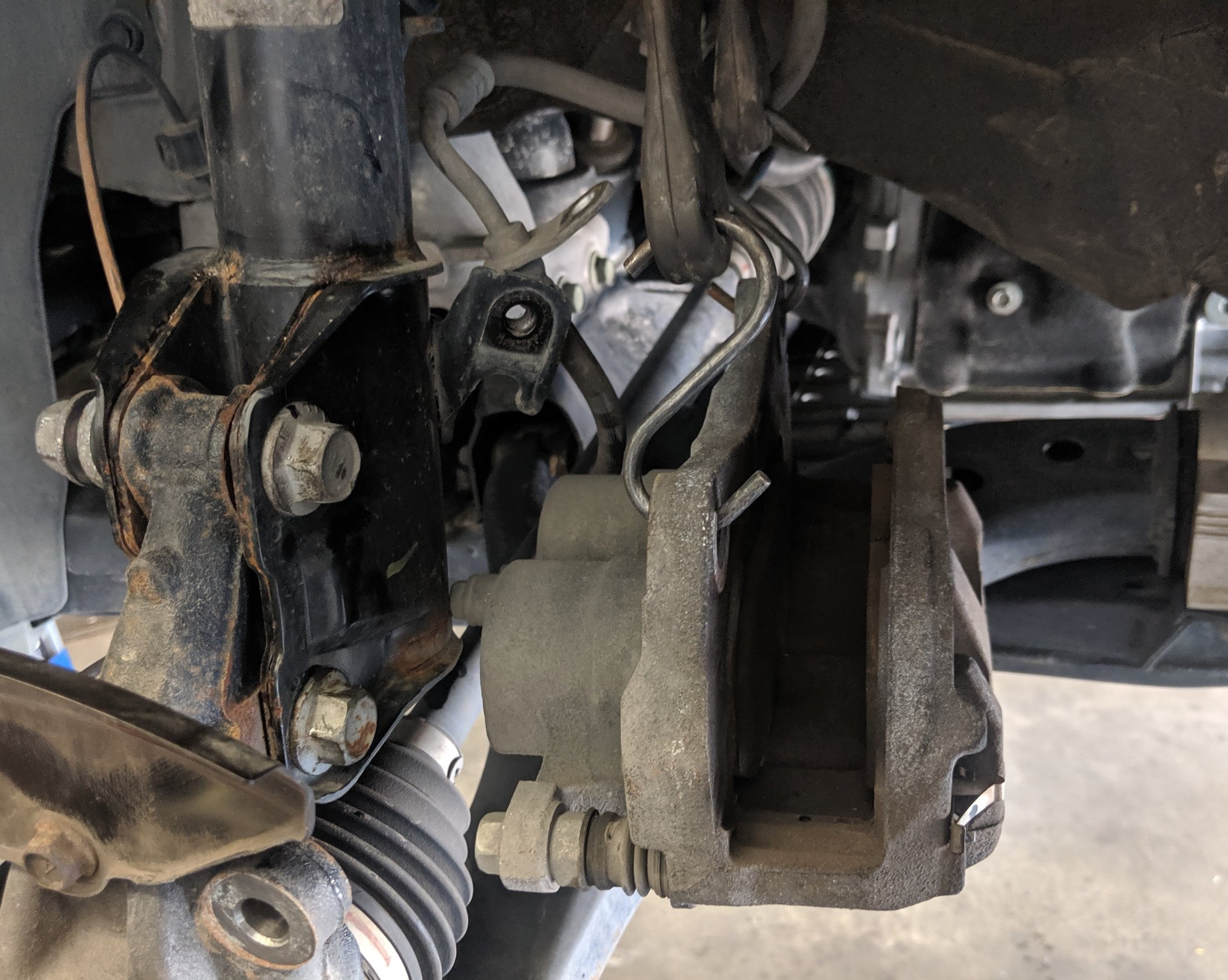 DIY: Subaru front wheel bearing assembly install! Taking it one bolt at ...