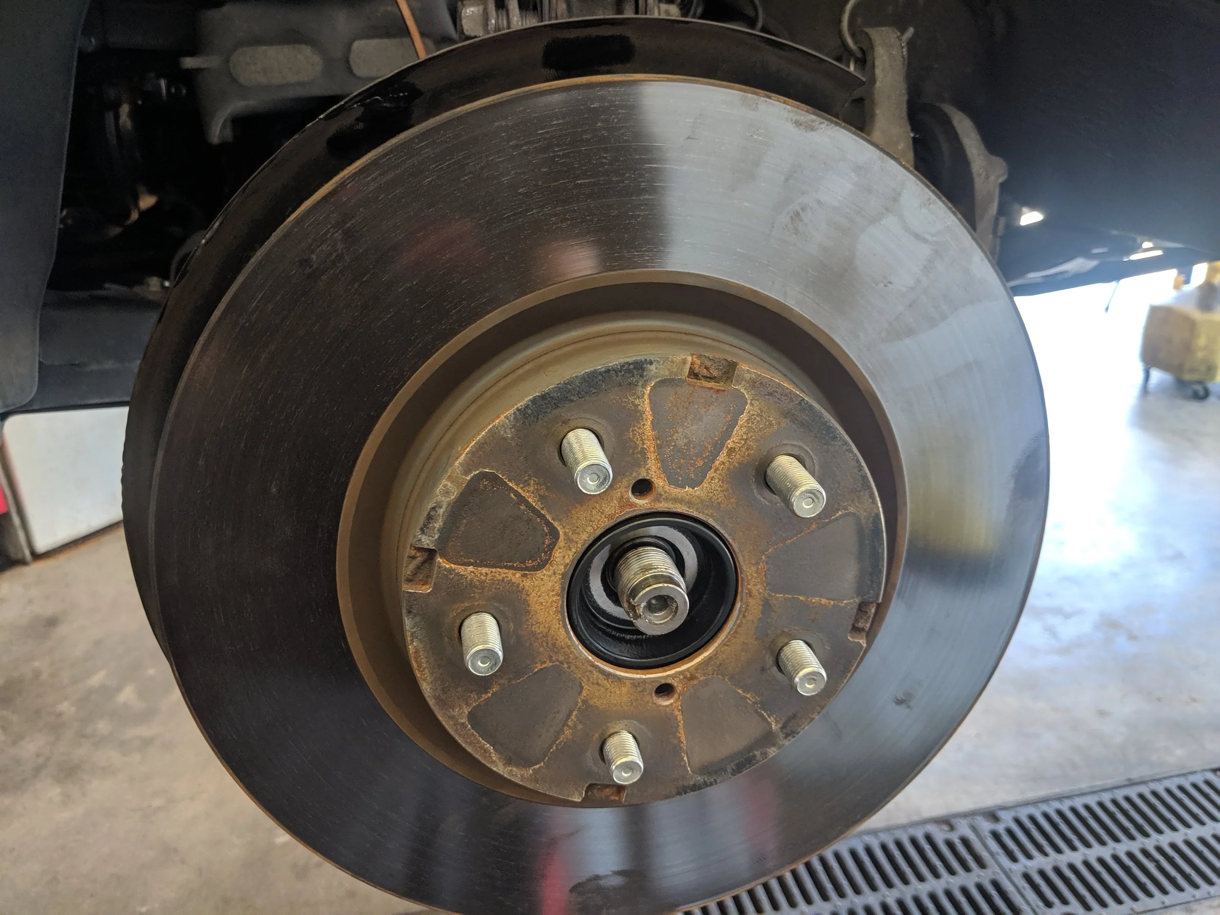 DIY: Subaru front wheel bearing assembly install! Taking it one bolt at ...