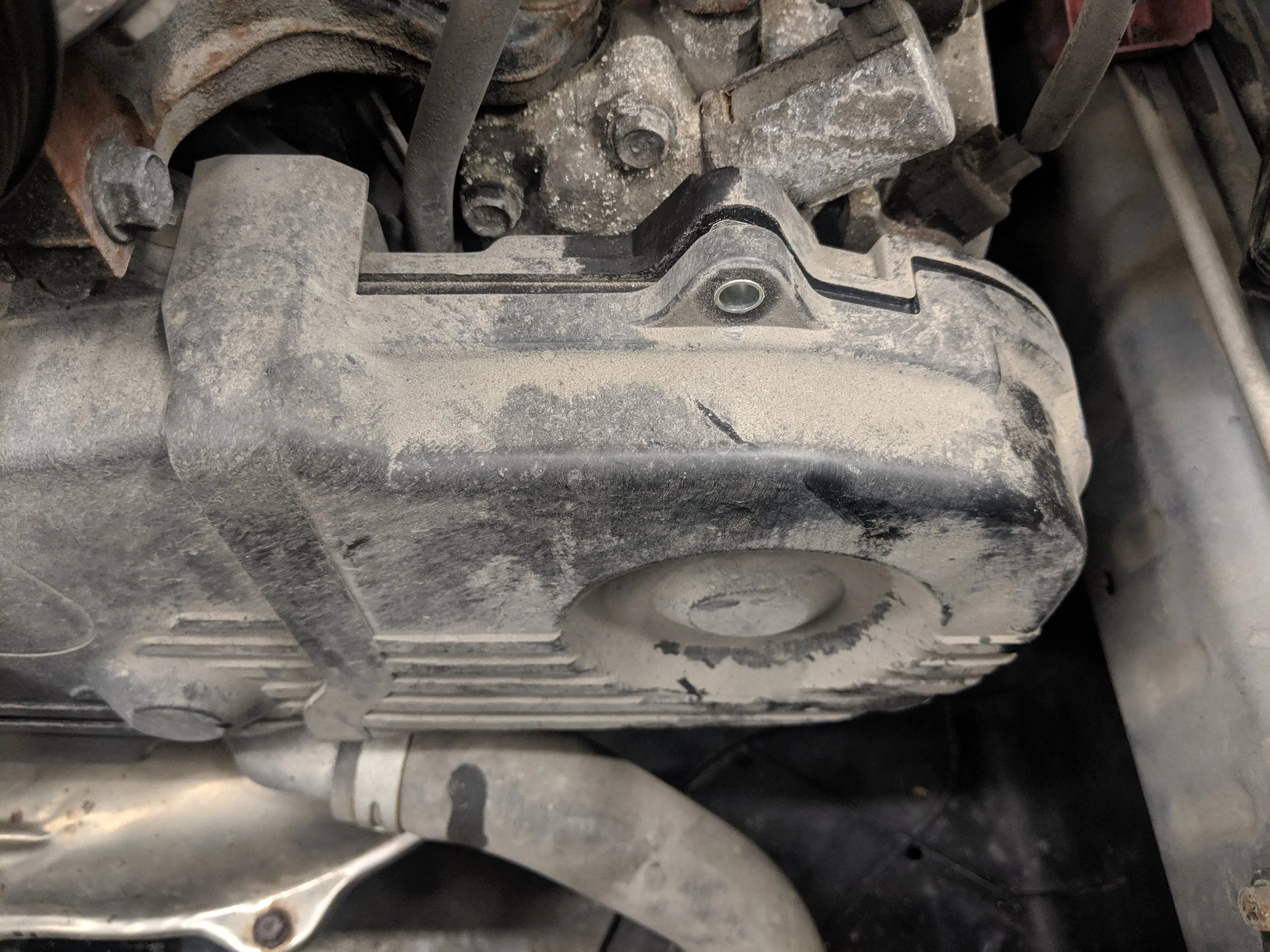 Start with driver’s side cover.