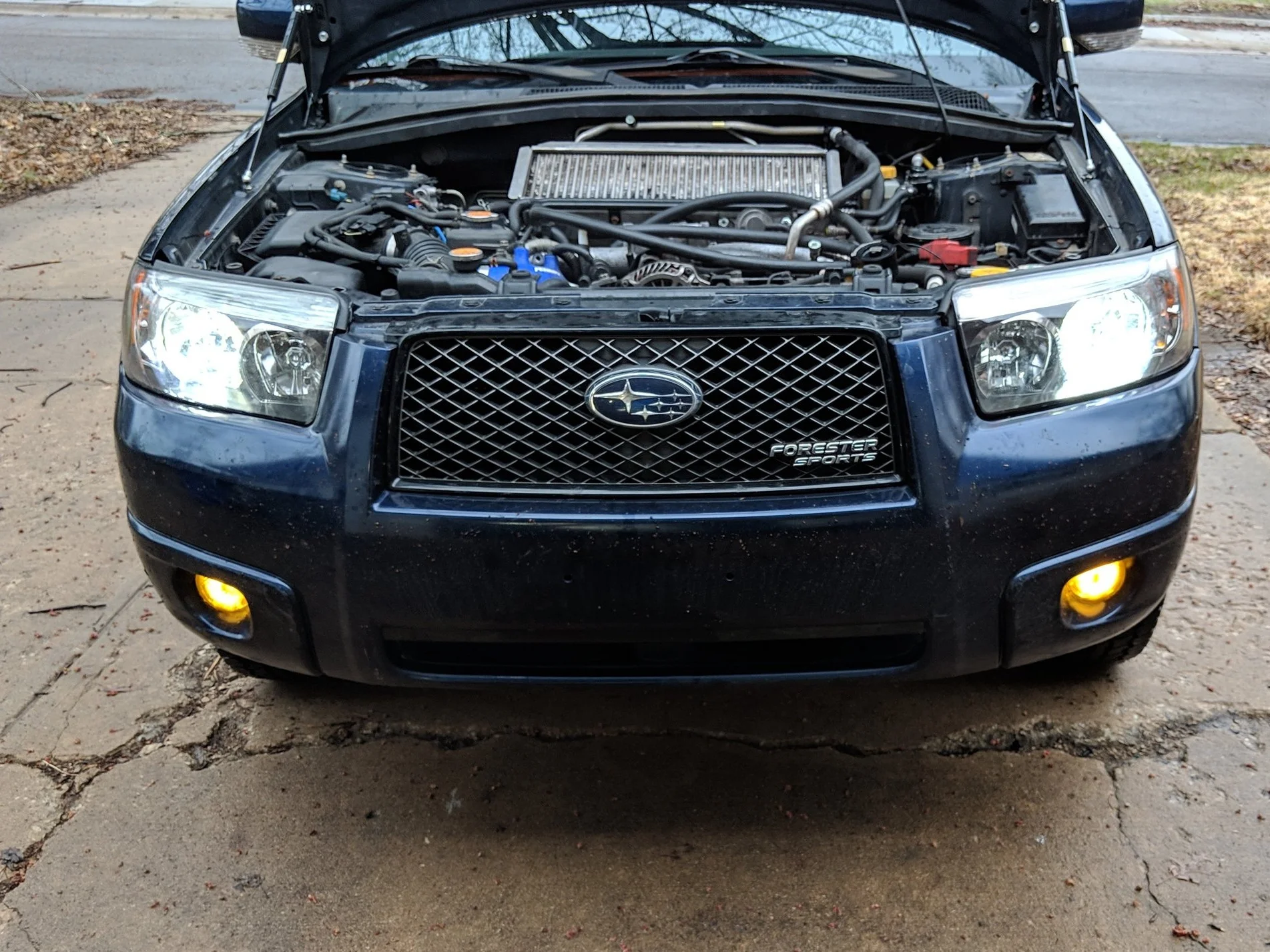 SuperNova V.2 H1 LED headlights. Bright light.. but for how long? 