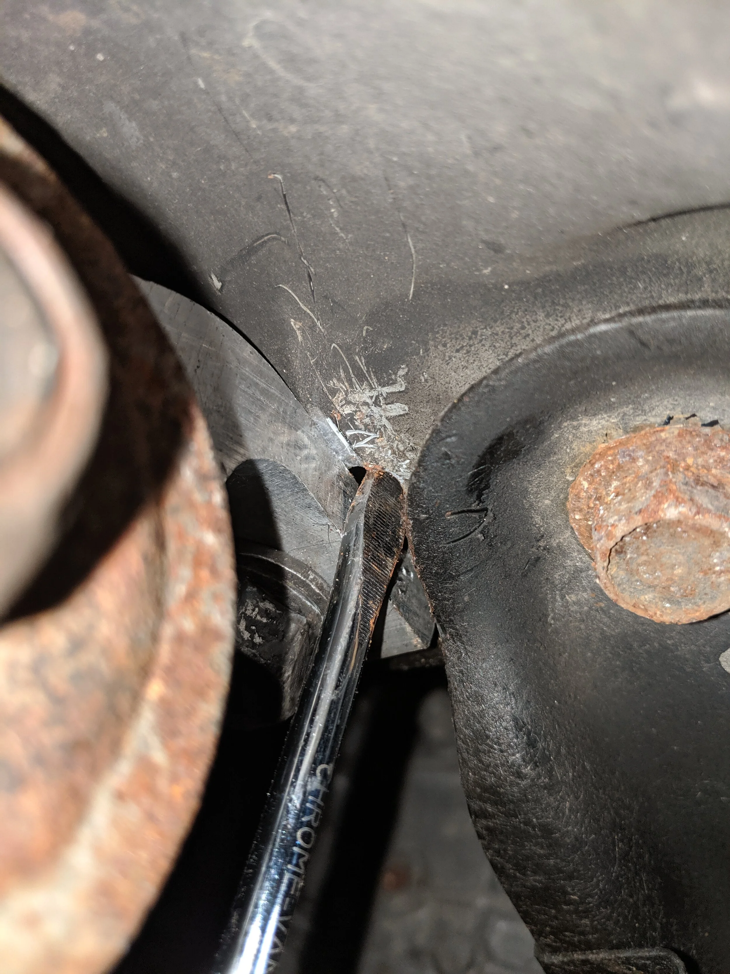 This is one technique for helping you move that bushing forward to add a bit more caster.