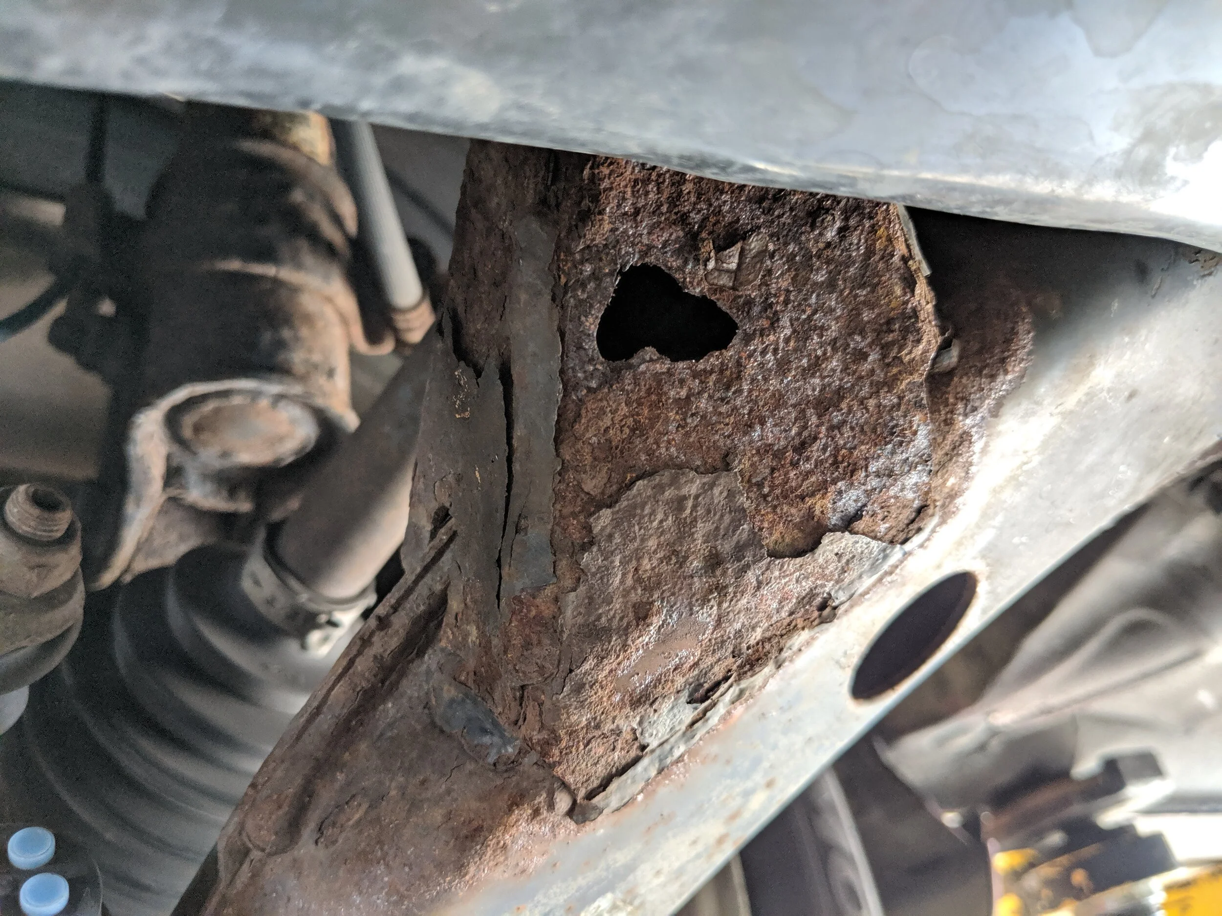 0406 STi caster adding lower control arm install! Less weight, better