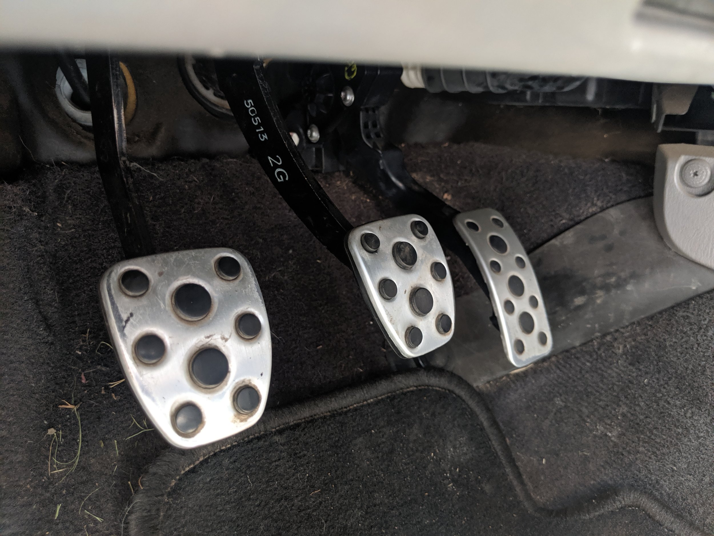 Subaru DBW aluminum pedals! Kicking those pedals up a notch!