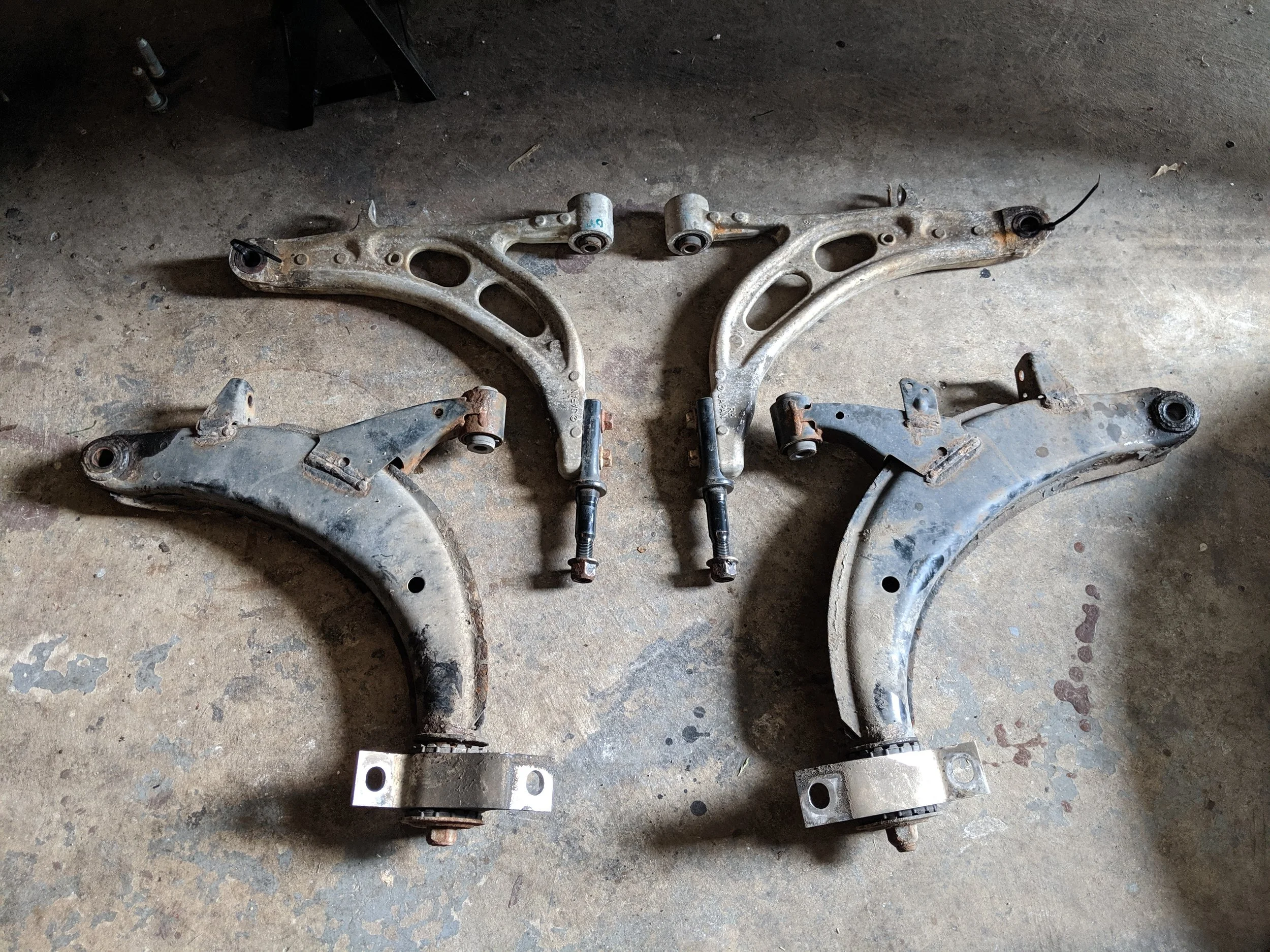 04-06 STi lower control arms! Oem answers for modified car issues! 