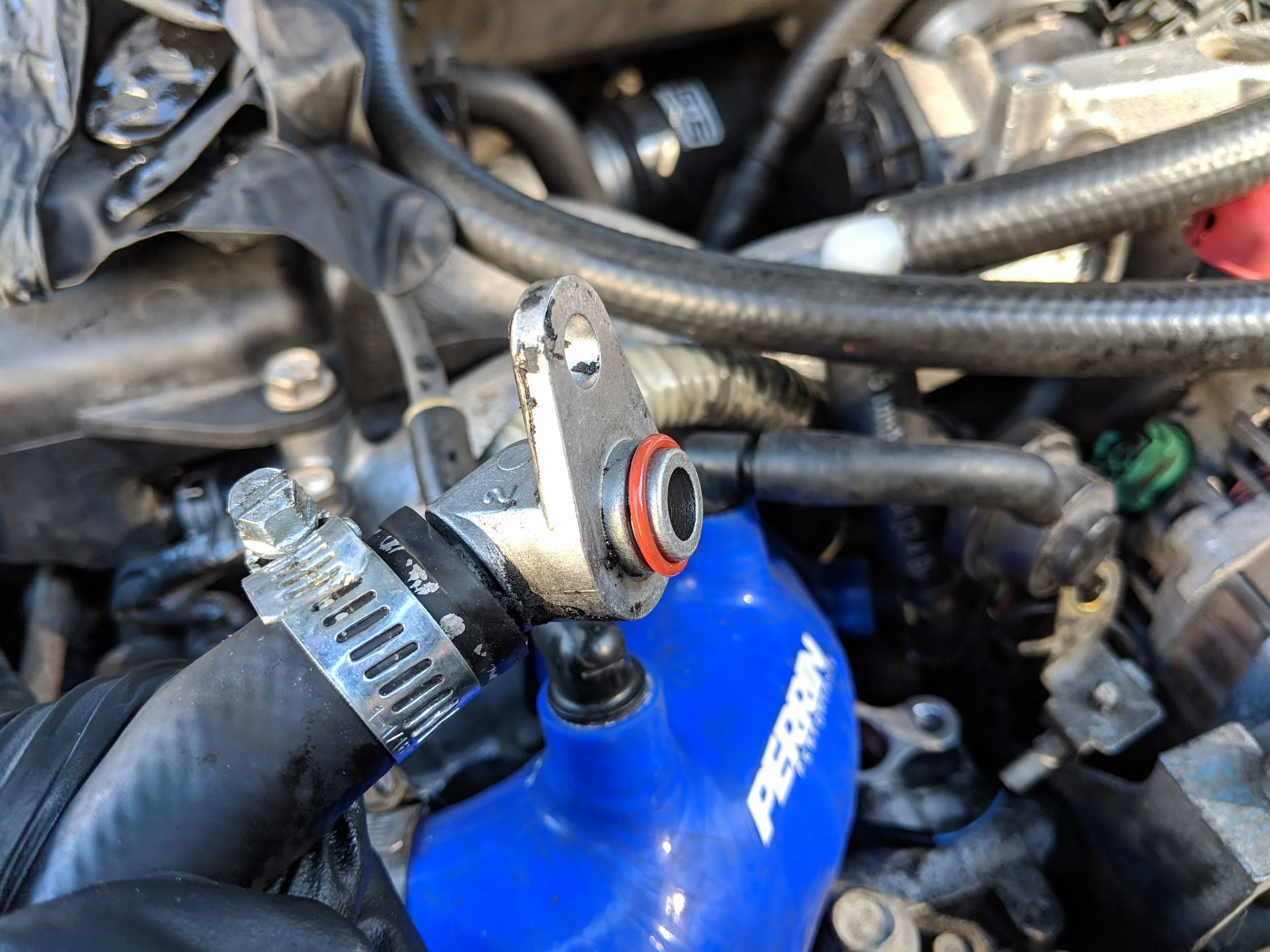 Power steering whining up a storm!? Quiet down that sassy pump. 