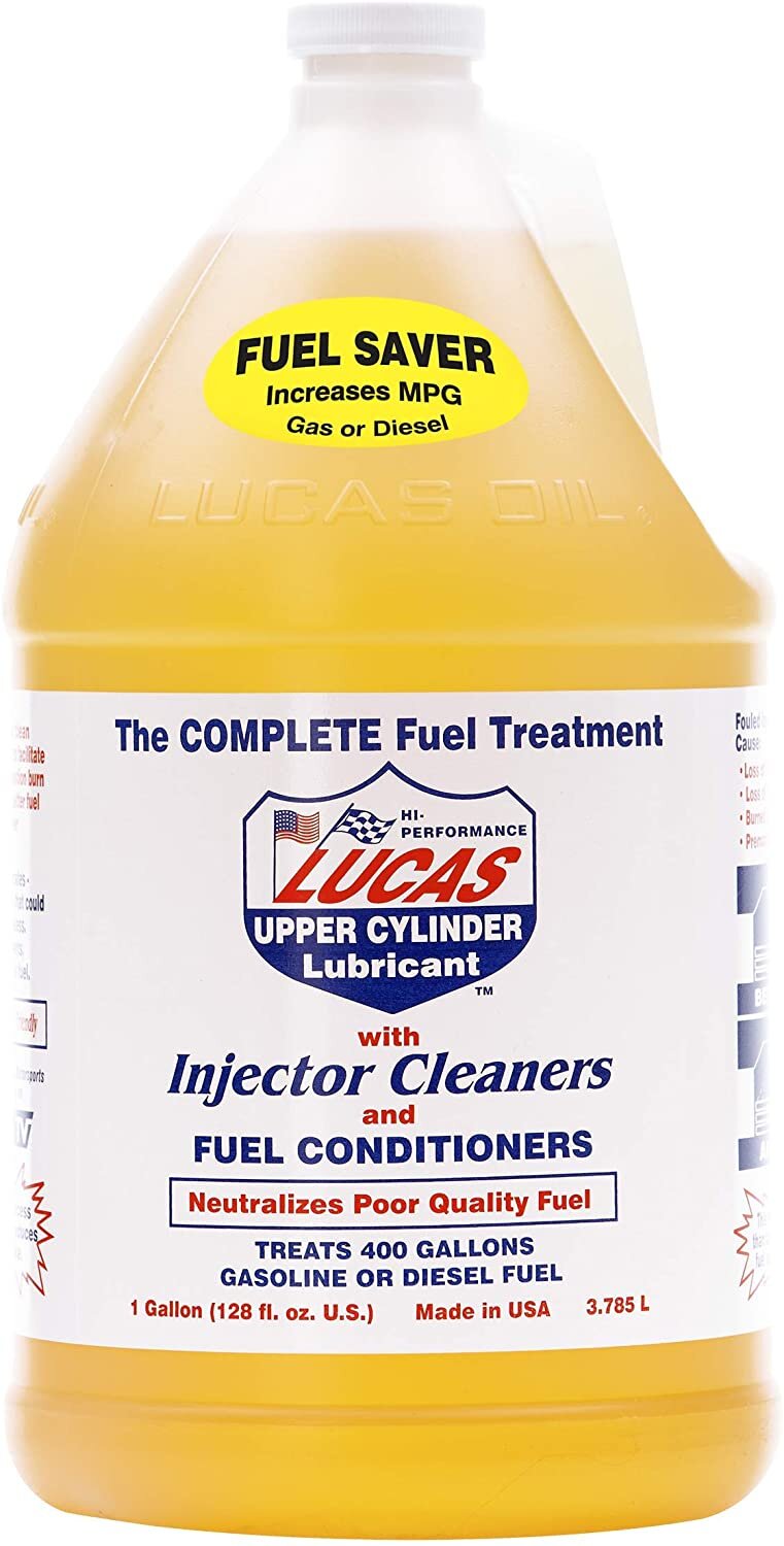 Lucas Fuel Treatment Cylinder & Injector Cleaner - 1 Gallon - 4