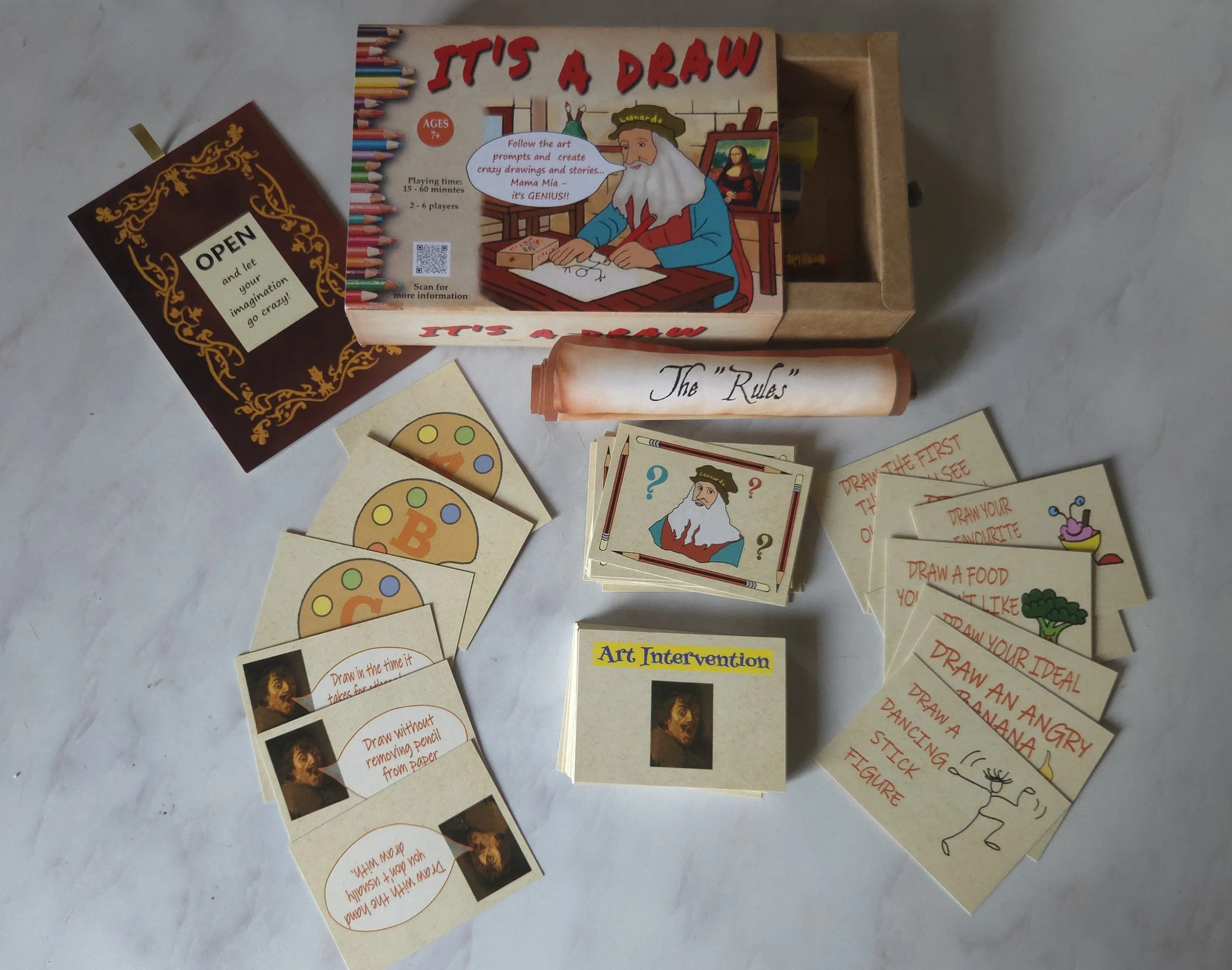 IT'S A DRAW - Collaborative Drawing and Story Telling Game