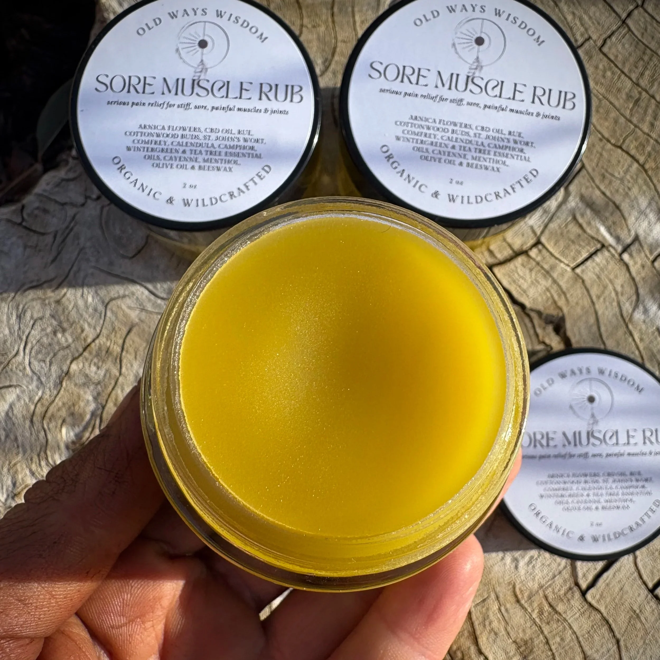 Sore Muscle Arnica Rub + CBD