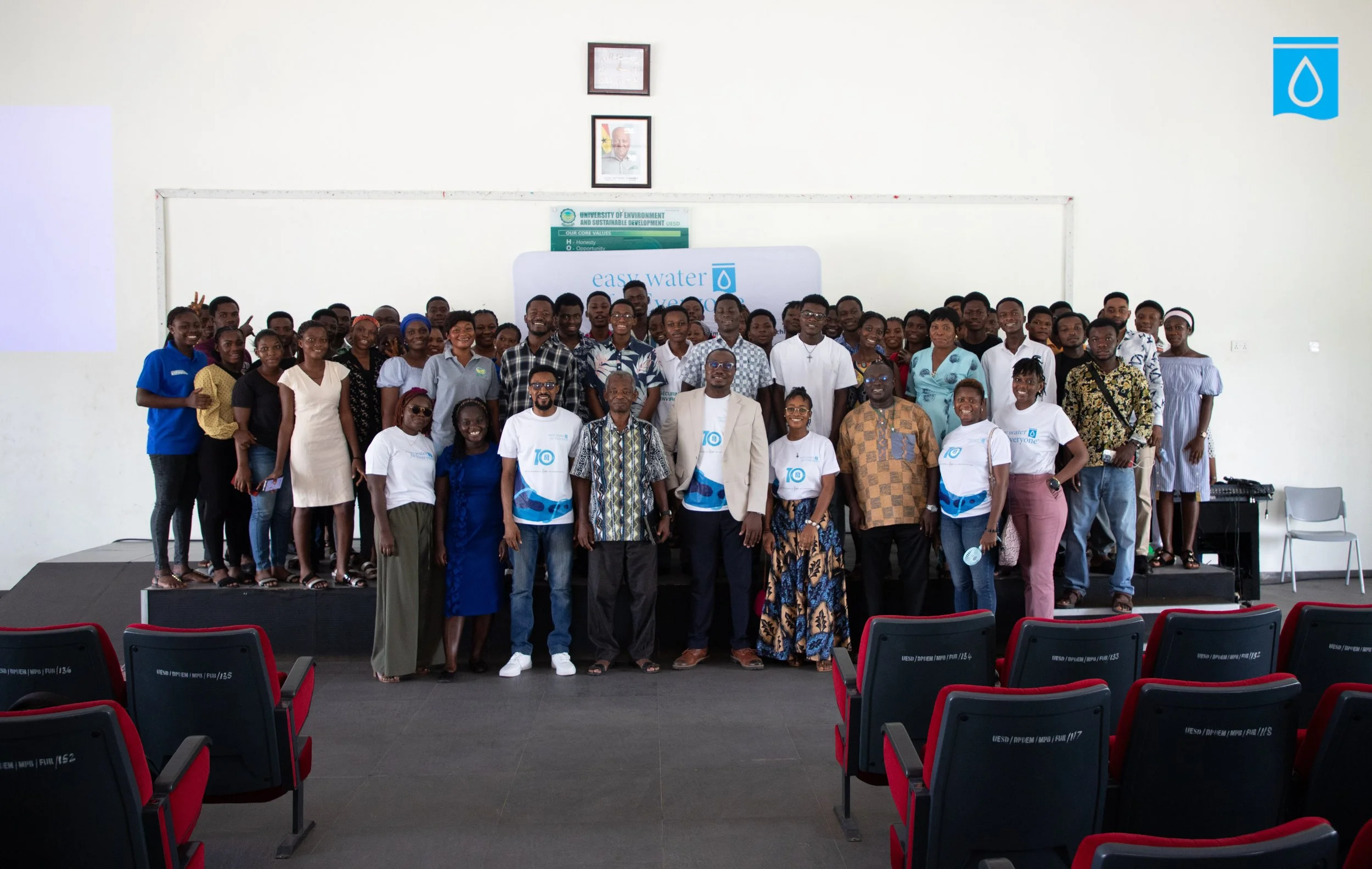 EWfE Partners with the University of Environment and Sustainable Development to Mark World Water Day