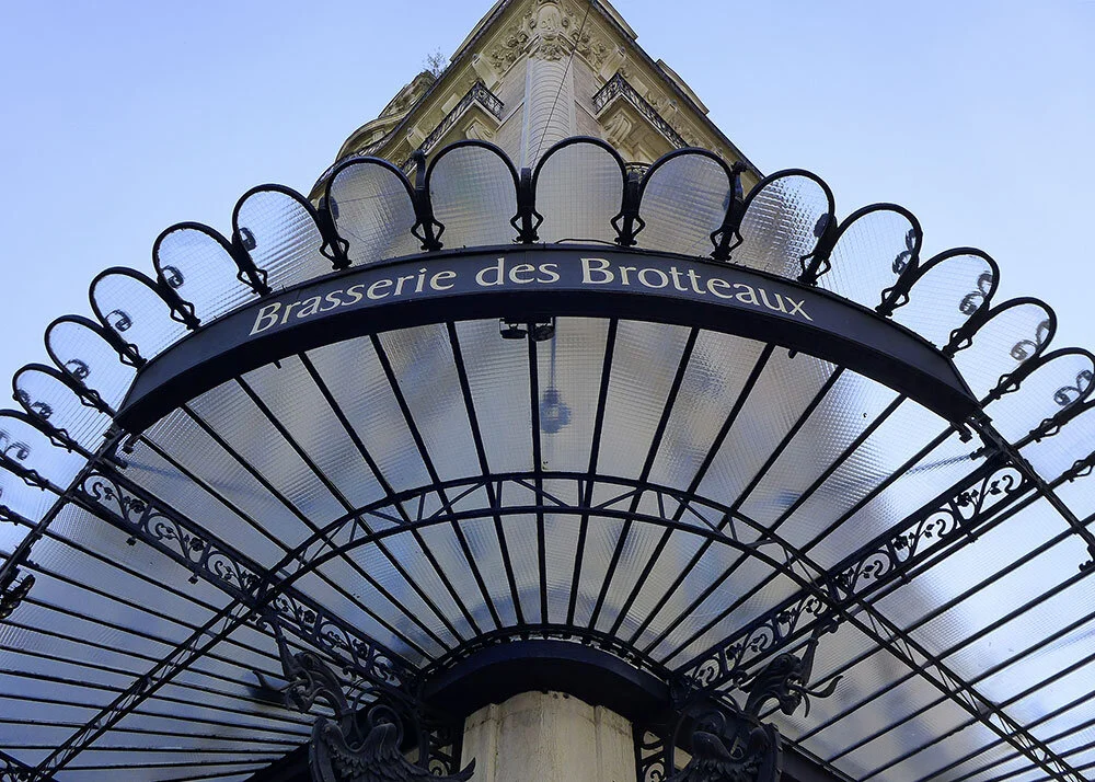 Awning at le Boulangerie