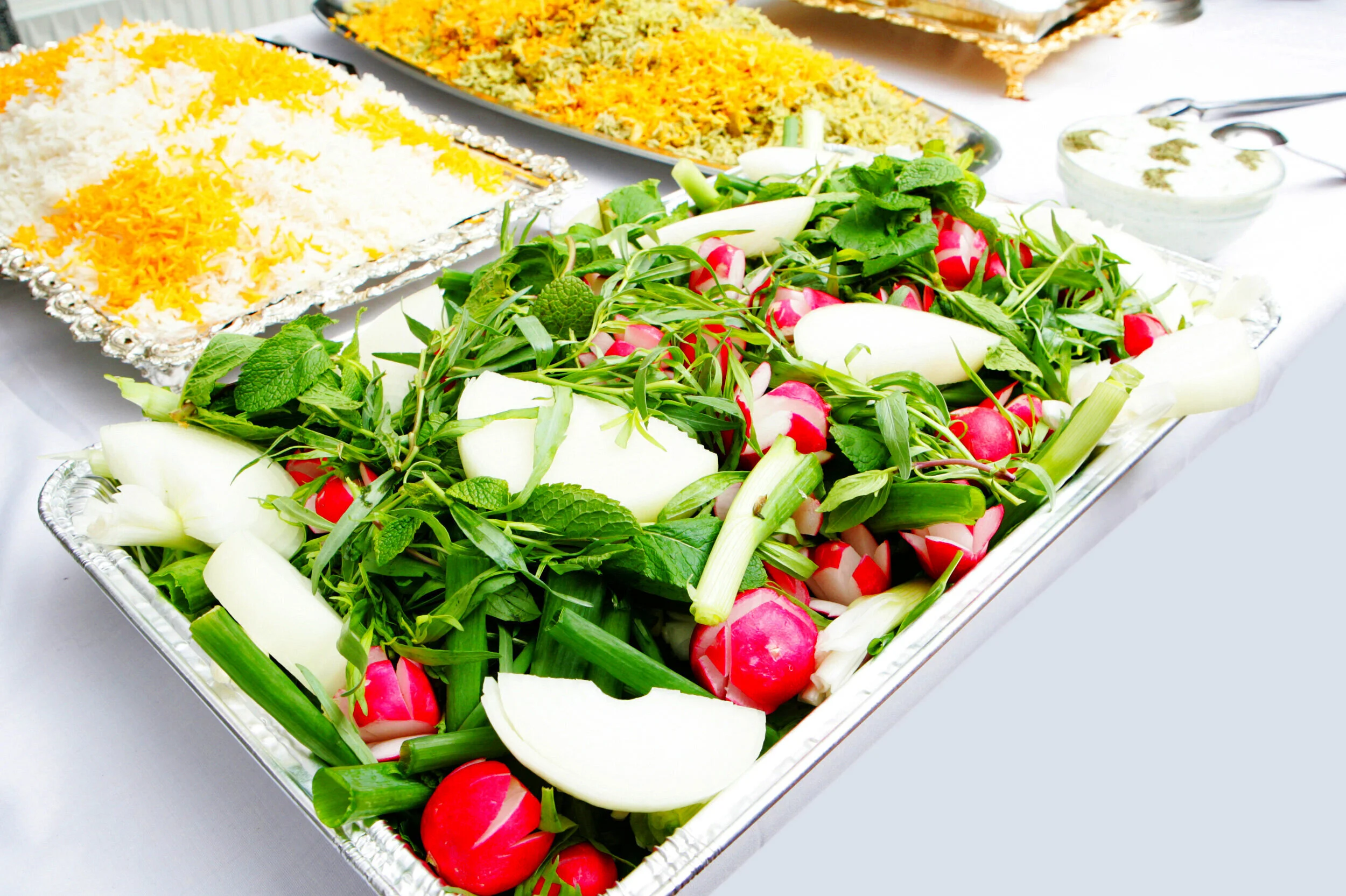 Sabzi-Khordan (Fresh-Herb Platter)
