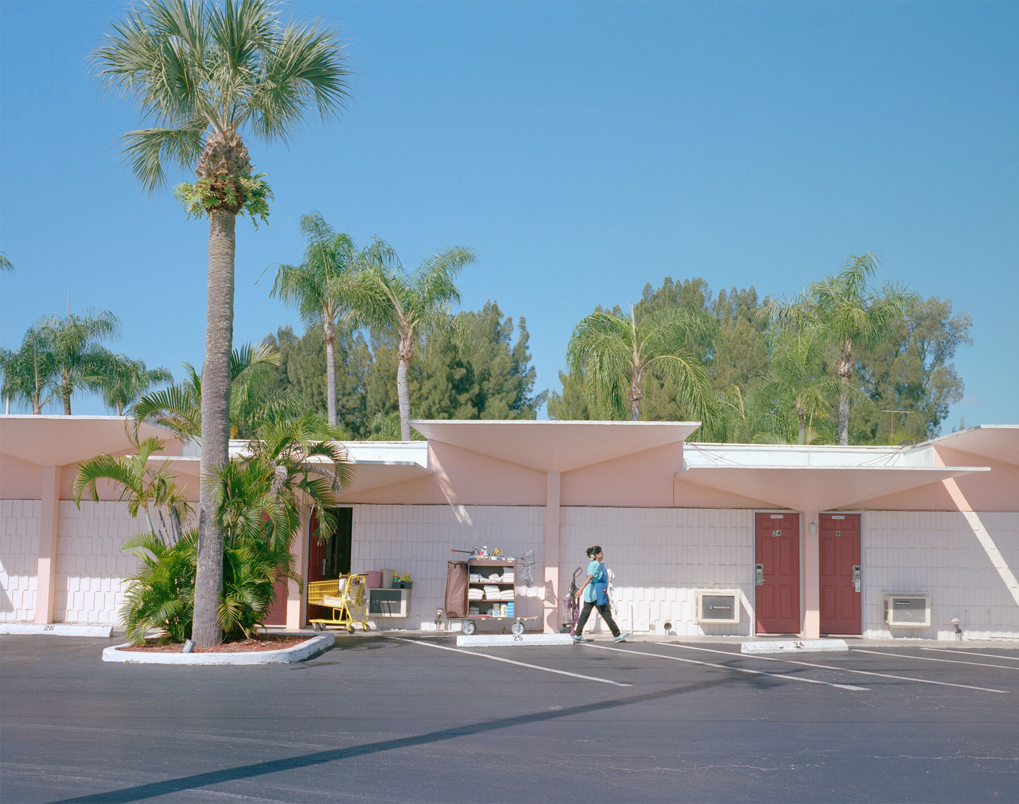 The majority of those who visit the springs are Europeans, many of whom stay at The Warm Mineral Springs Motel. Thousands have permanently moved from Europe to North Port so they can visit the springs daily.  