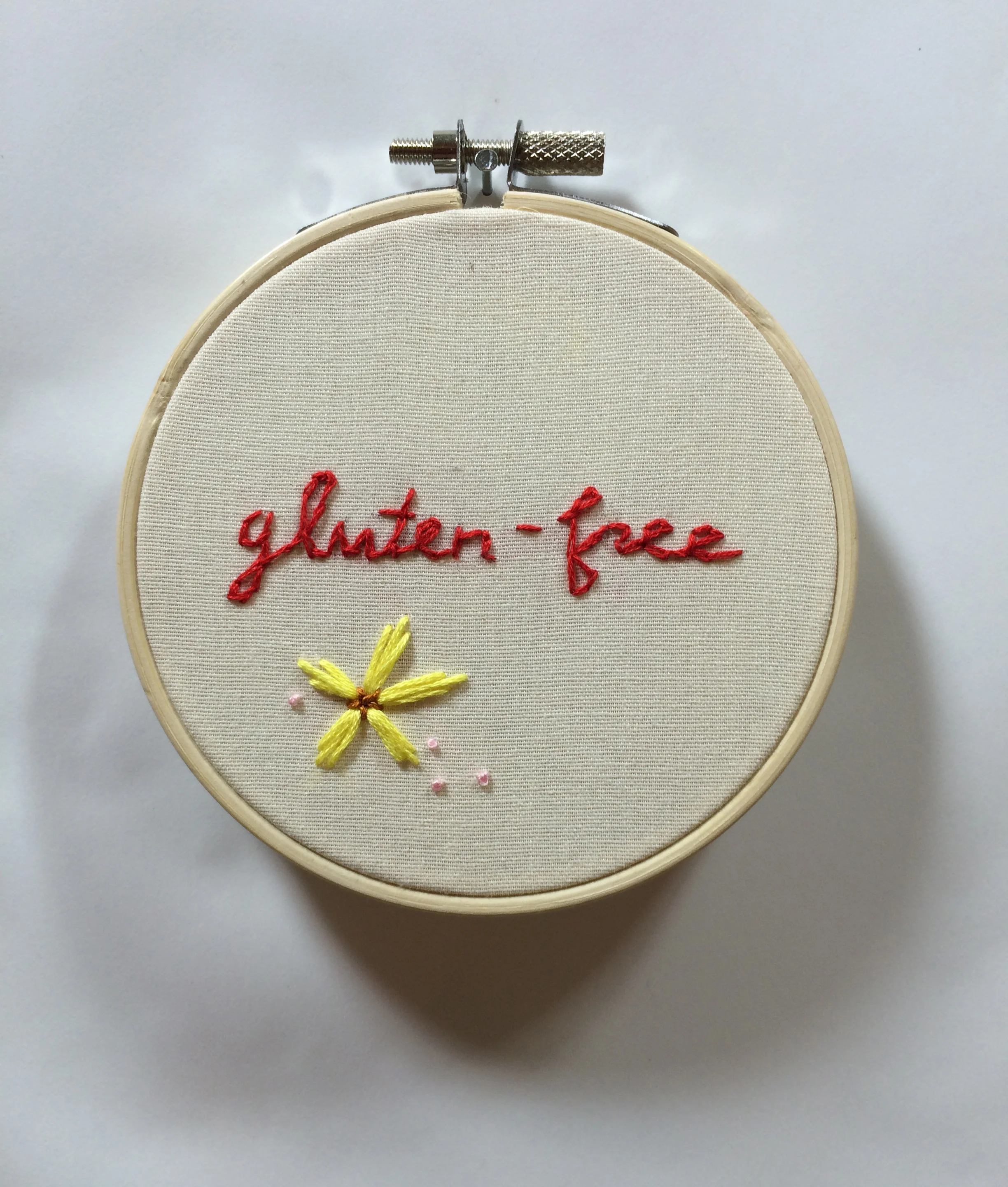 Gluten Free 2014 4” embroidery