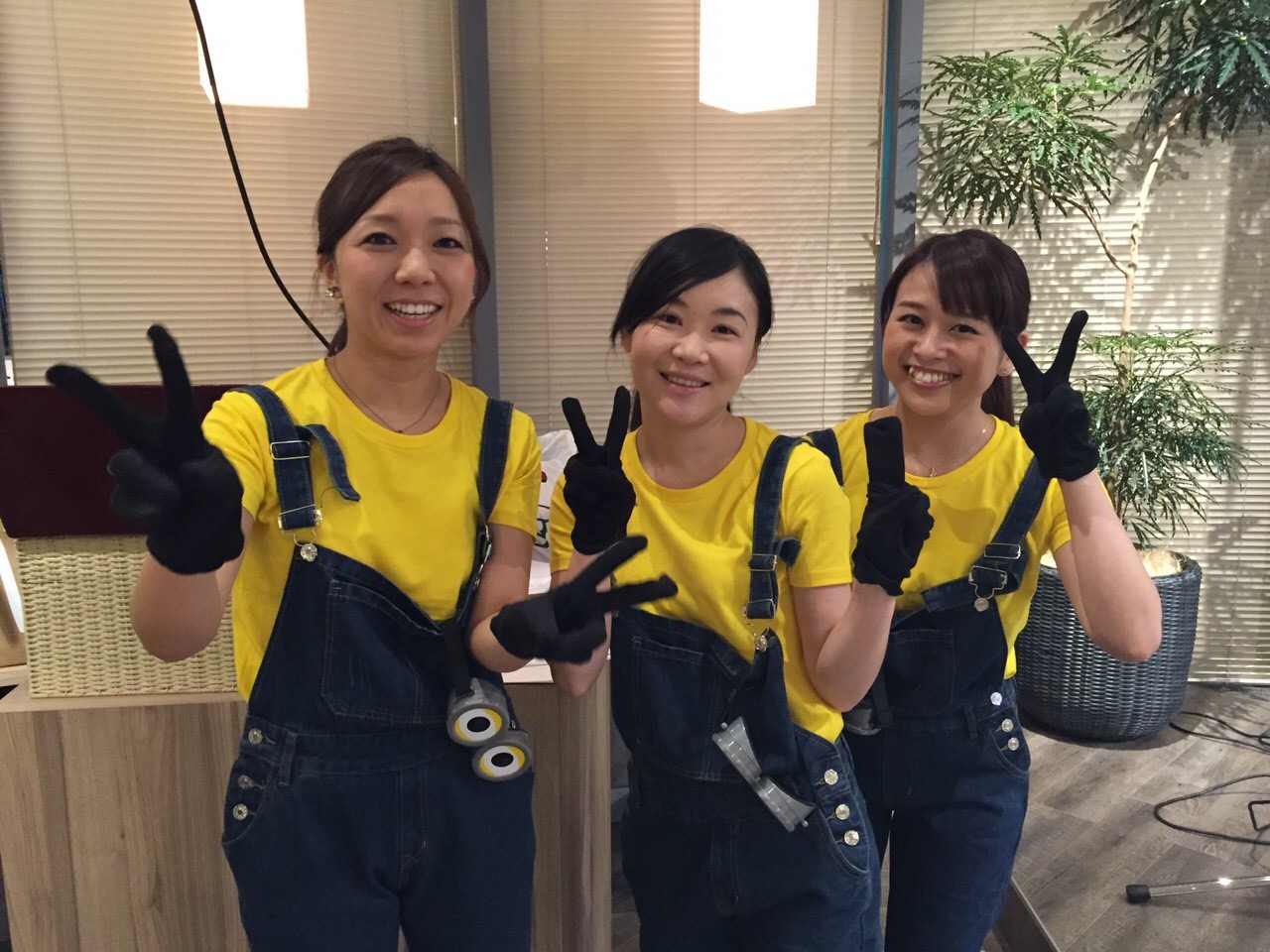 病棟の忘年会にて。
