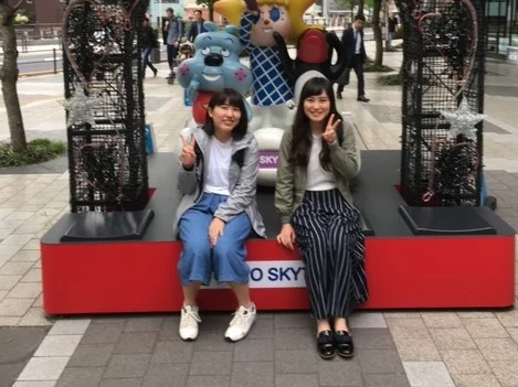とても仲のいい看護師の友人と。