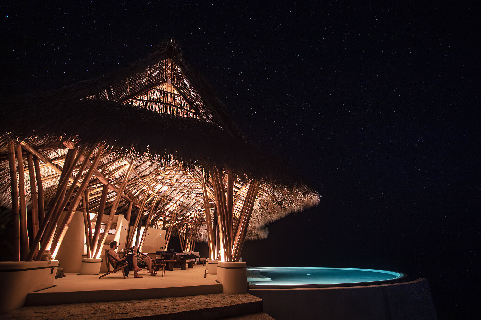 Troncones at Night. 